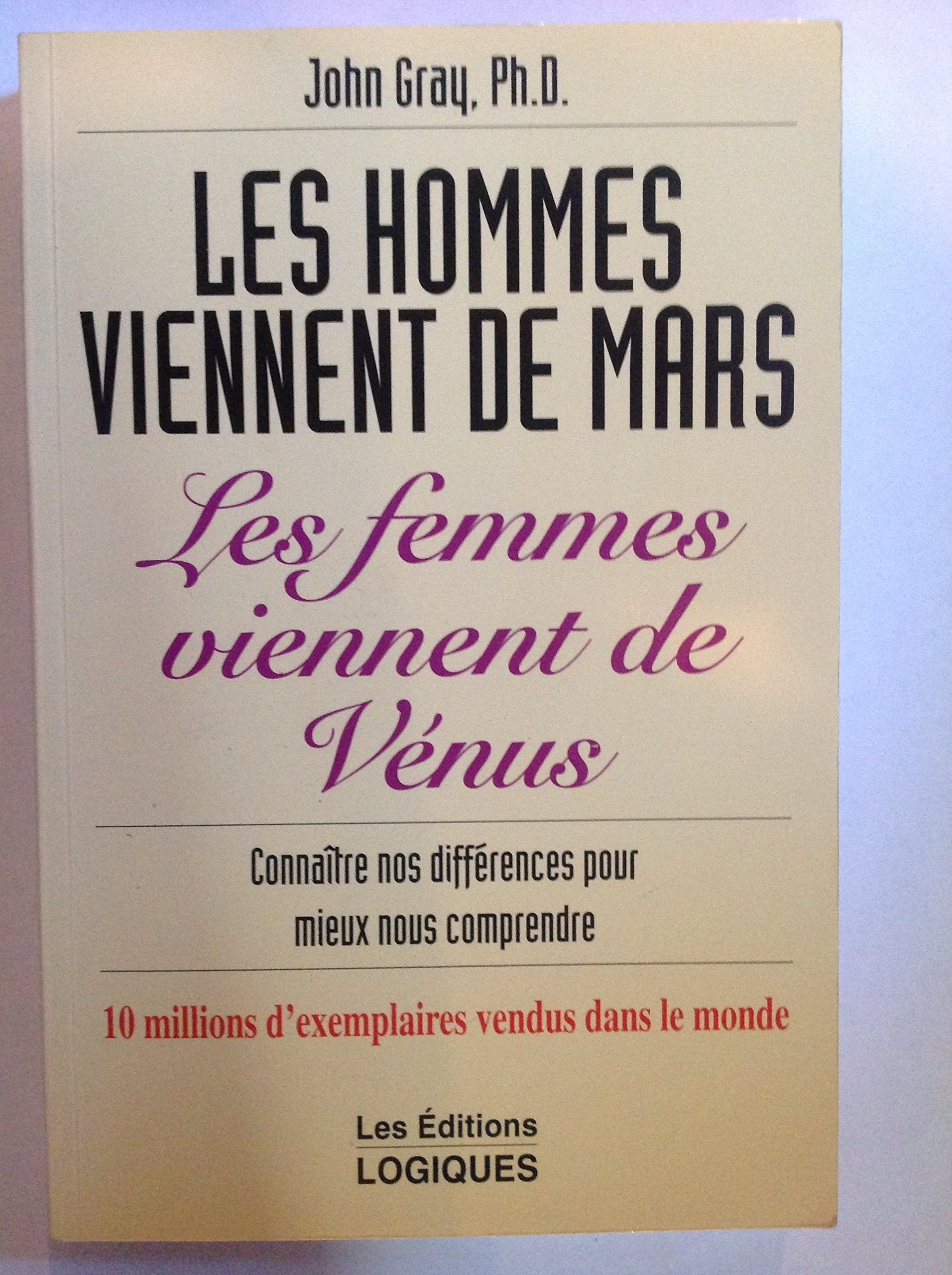 Les hommes viennent de Mars 9782893815589