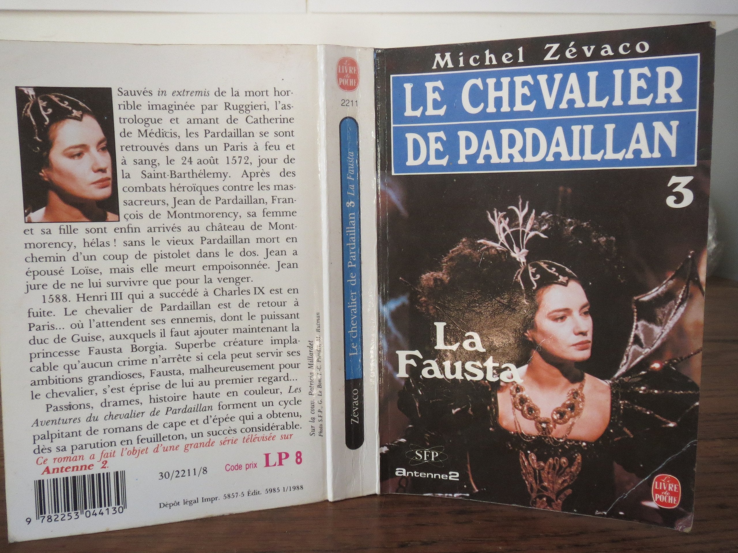 La Fausta (Le chevalier de Pardaillan, tome 3) 9782253044130