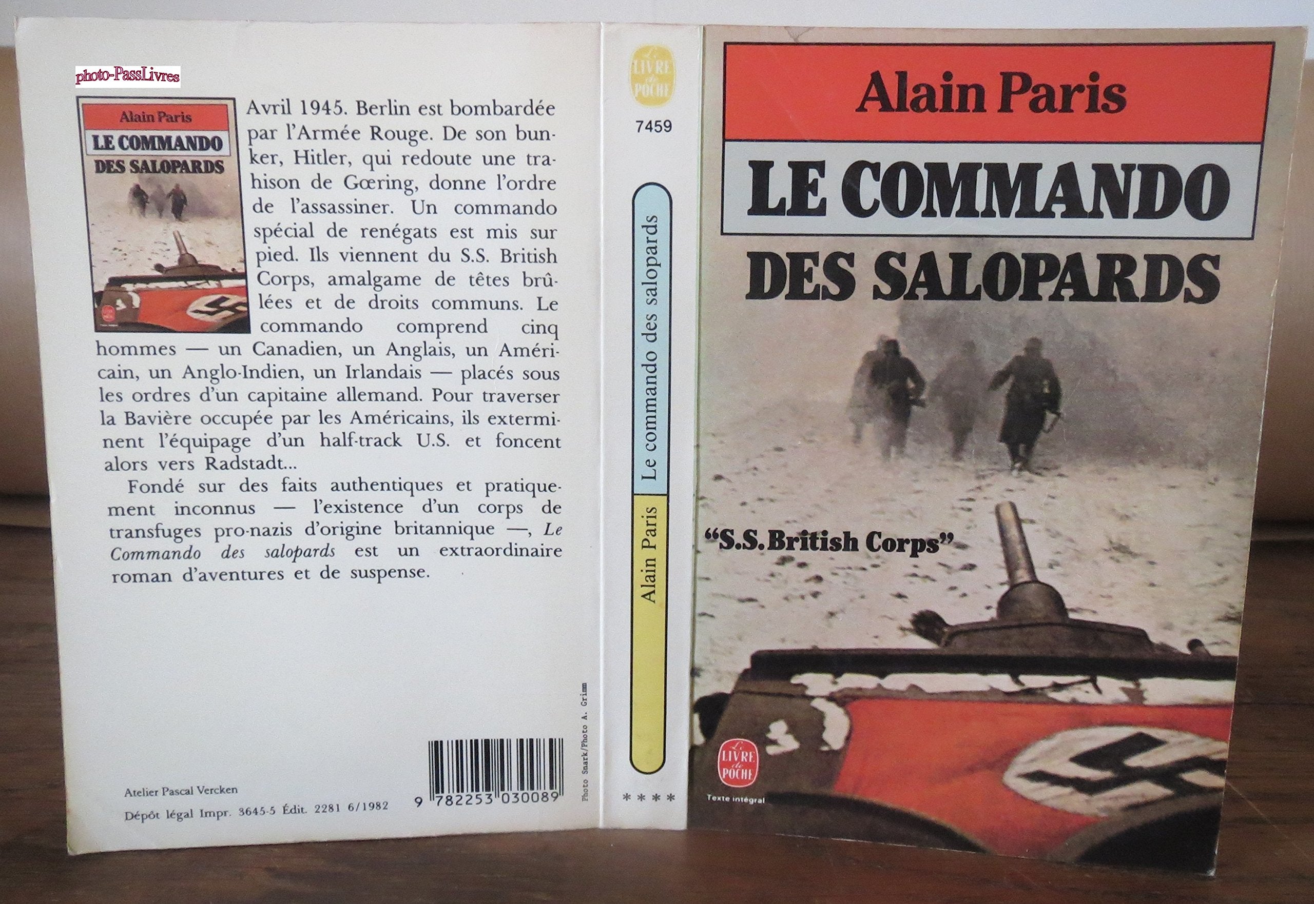 Le Commando des salopards (Le Livre de poche) 9782253030089