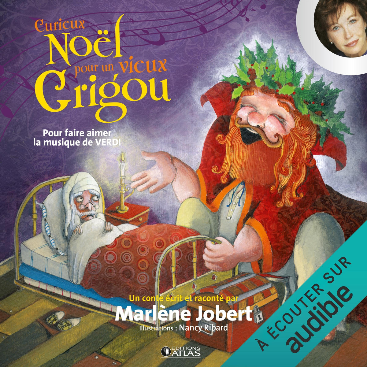 Curieux Noël pour un vieux Grigou: Livre CD - Pour faire aimer la musique de Verdi 9782723473248