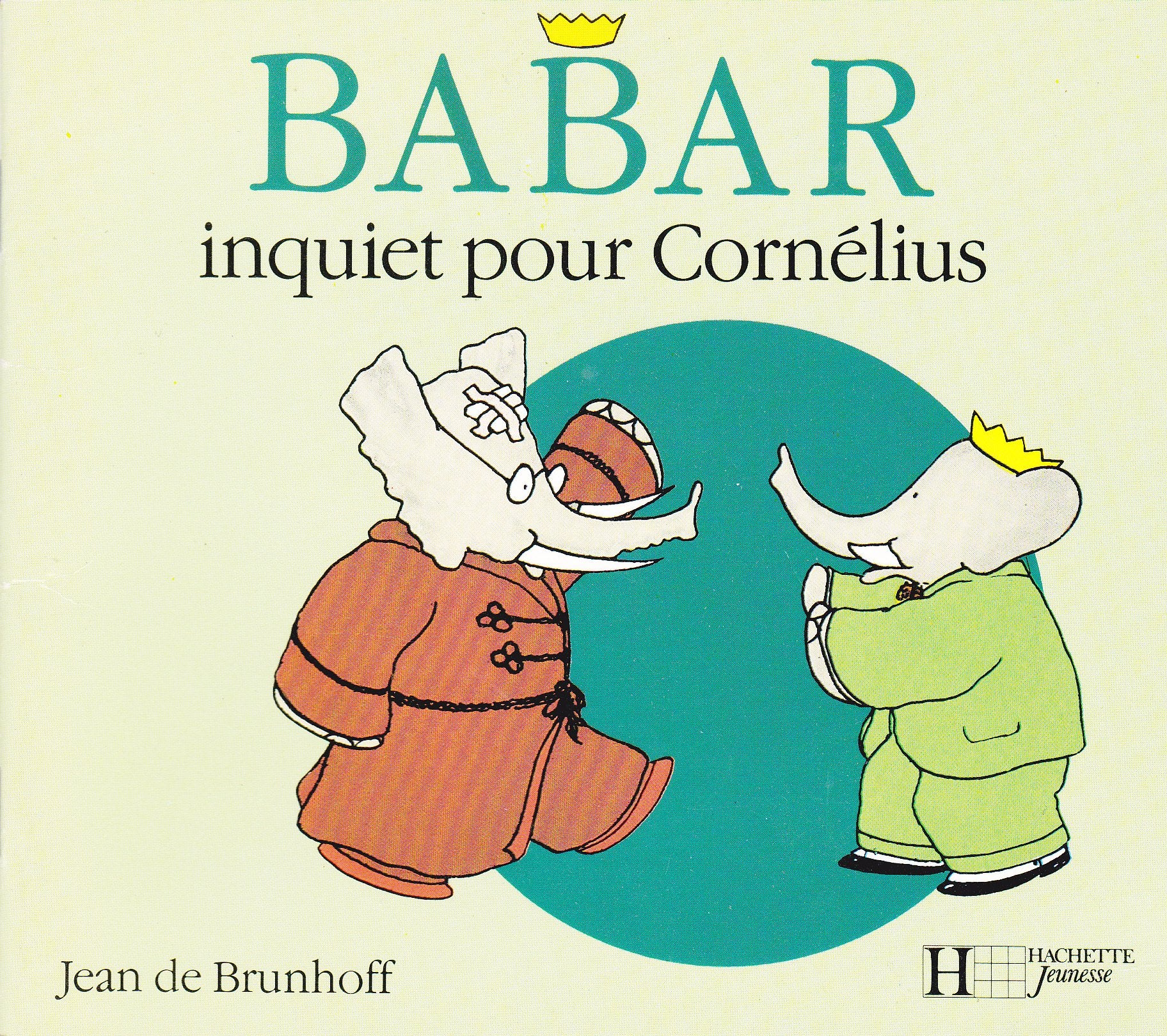 Babar inquiet pour Cornélius 9782010172793