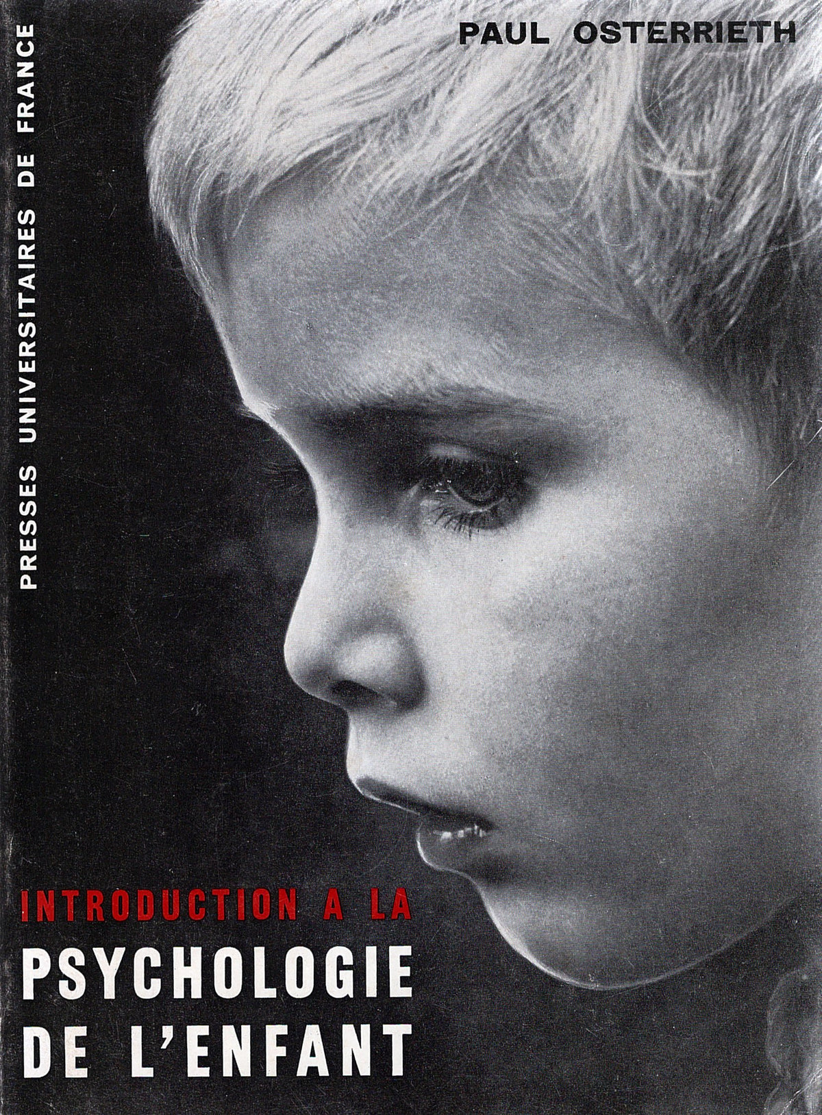 Introduction à la psychologie de l'enfant 