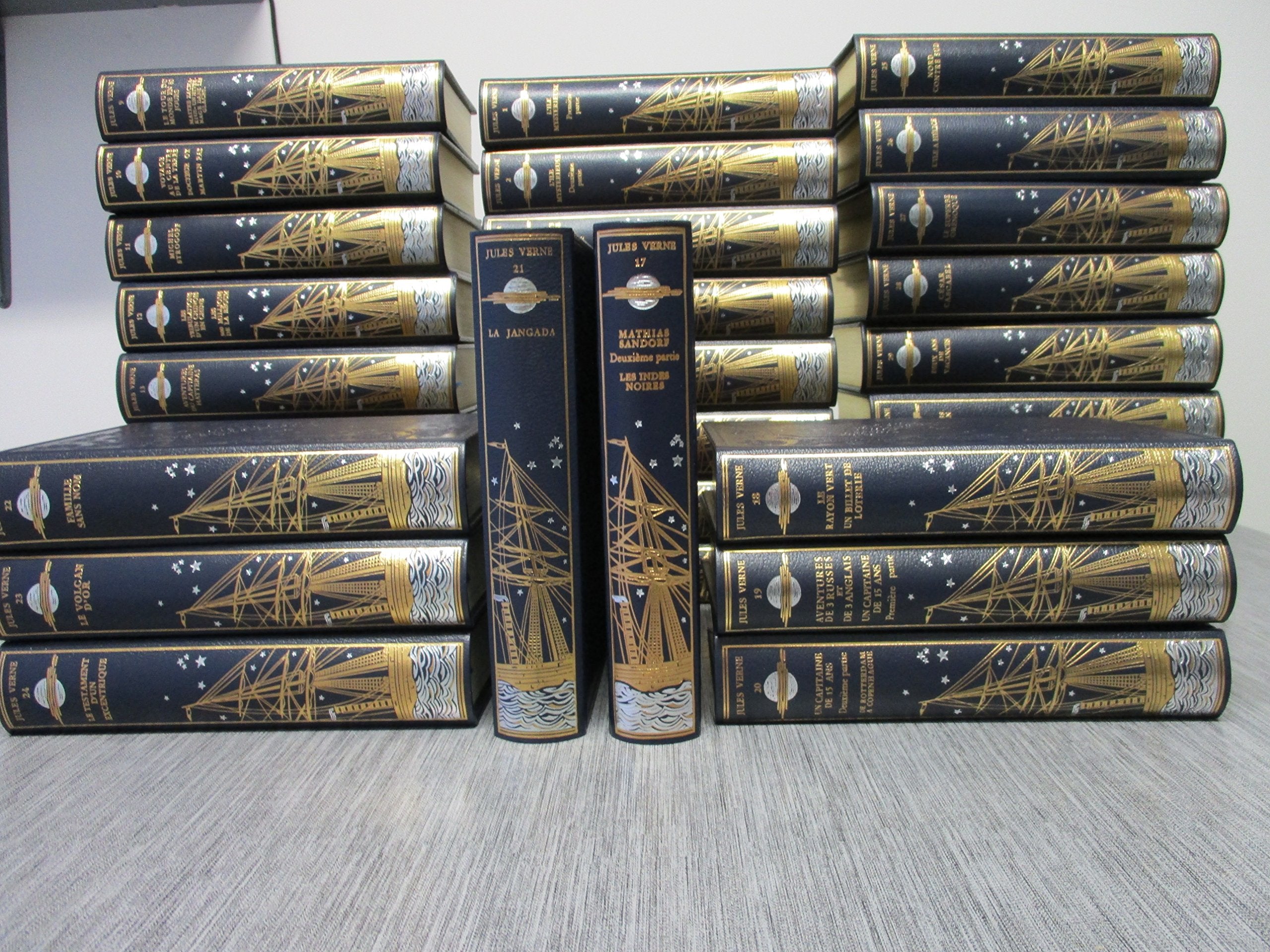 Jules Verne - Les Voyages Extraordinaires (Jean De Bonnot) - Collection Complète en 32 Volume 2500001111784