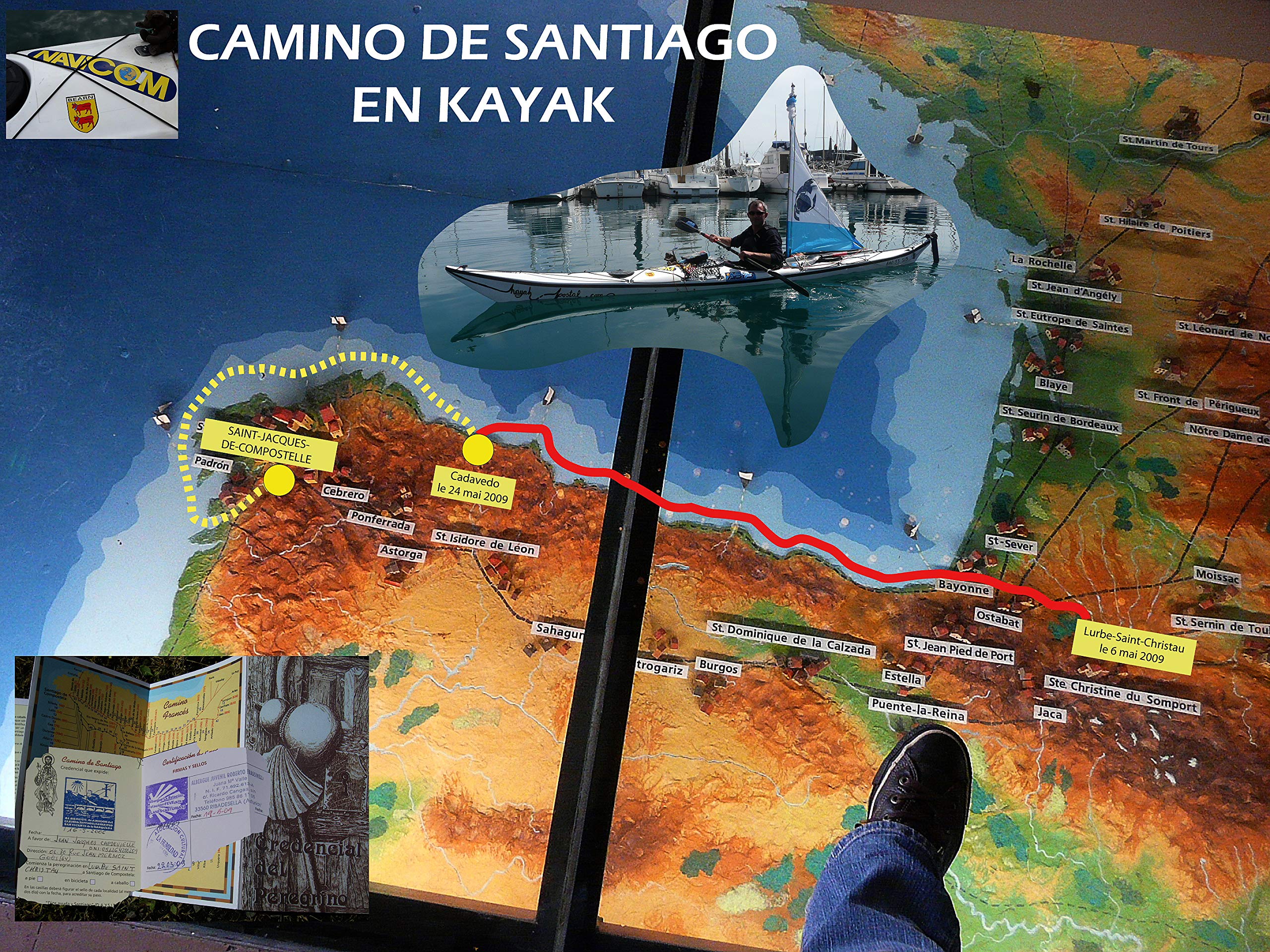 Compostelle, la Terre et l'Eau 9791091179058