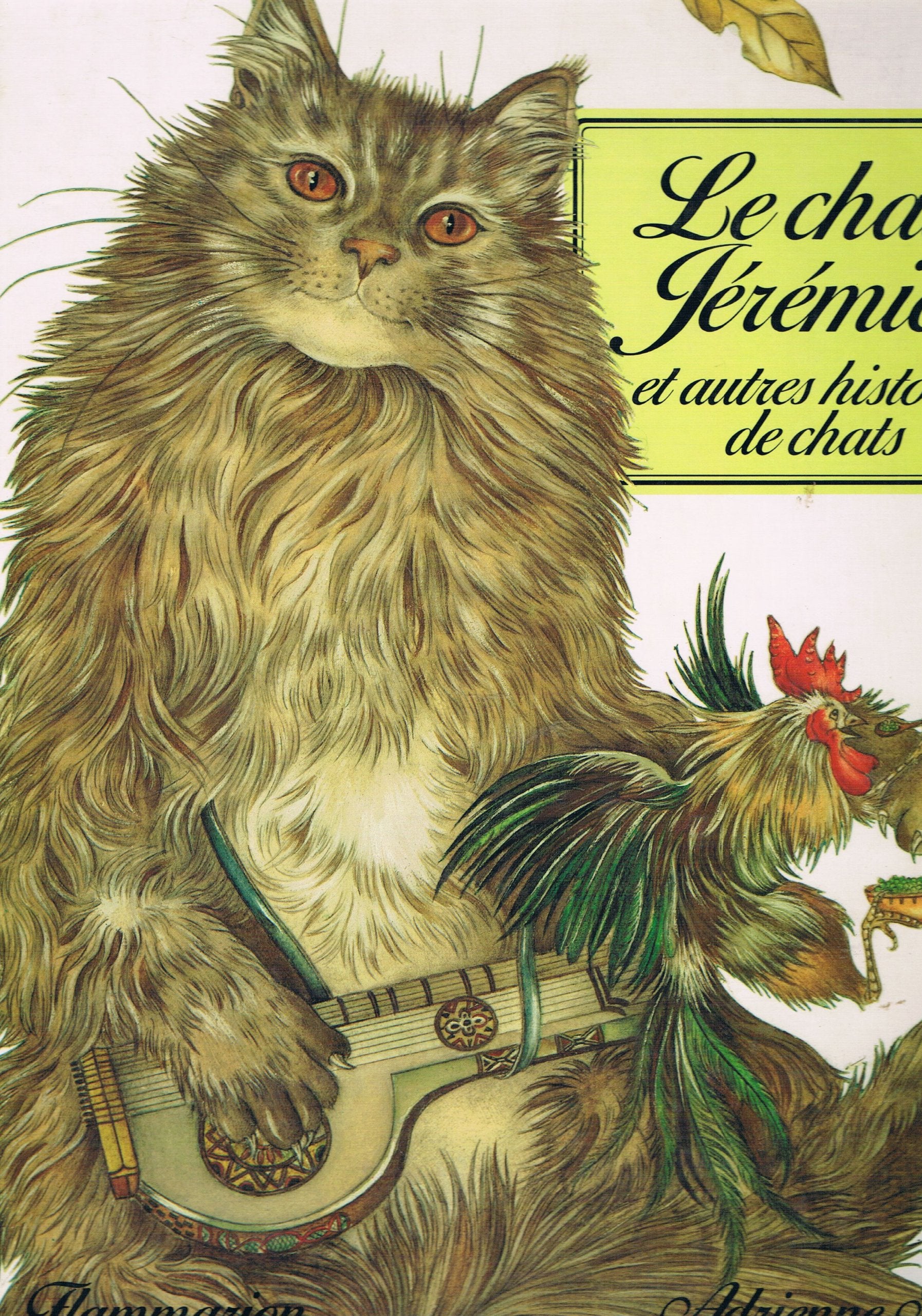 Chat jeremie et autres histoires de chats - textes de lear edward, lorraine m (l 9782081700024