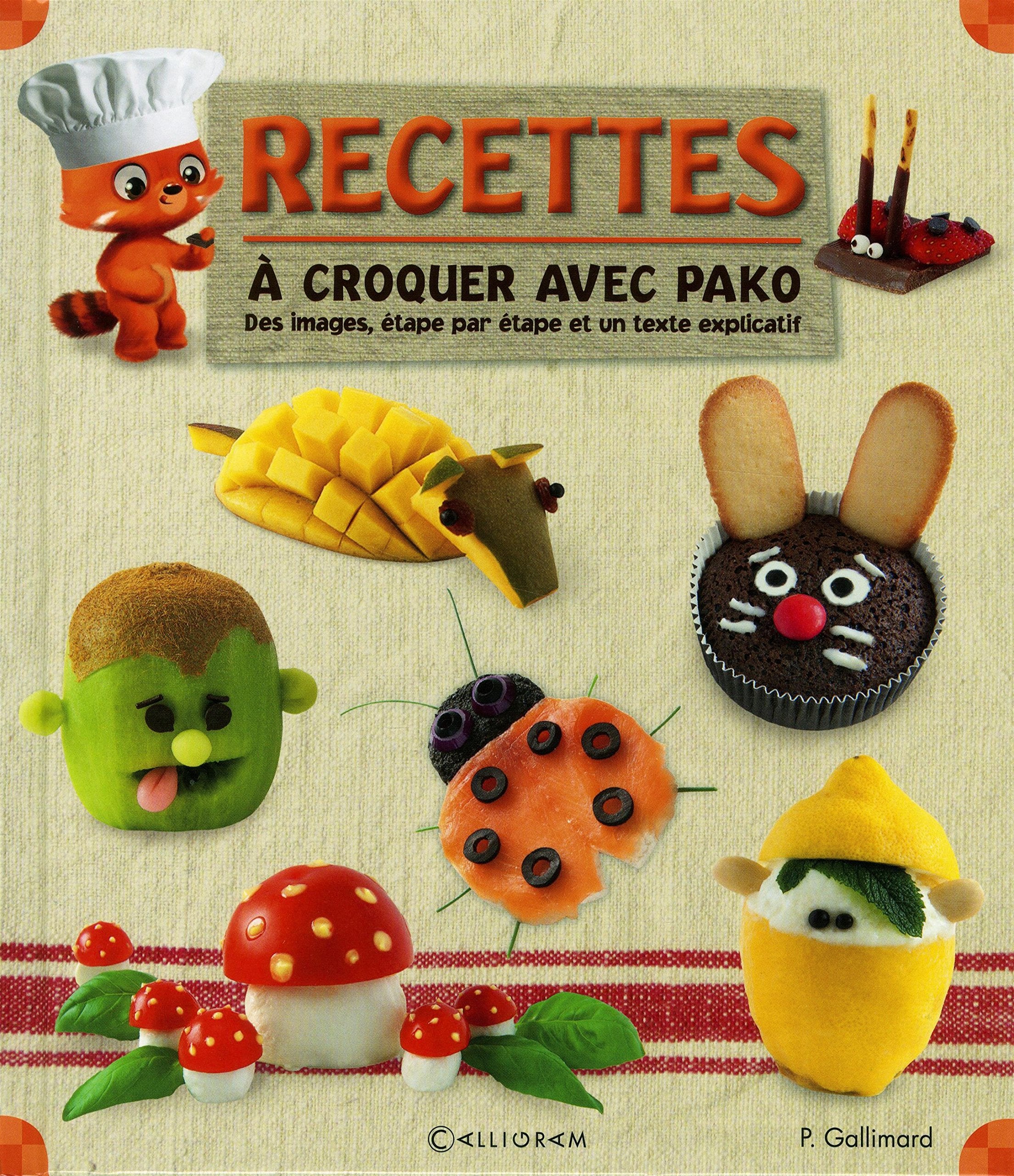 Recettes à croquer avec Pako 9782884806374
