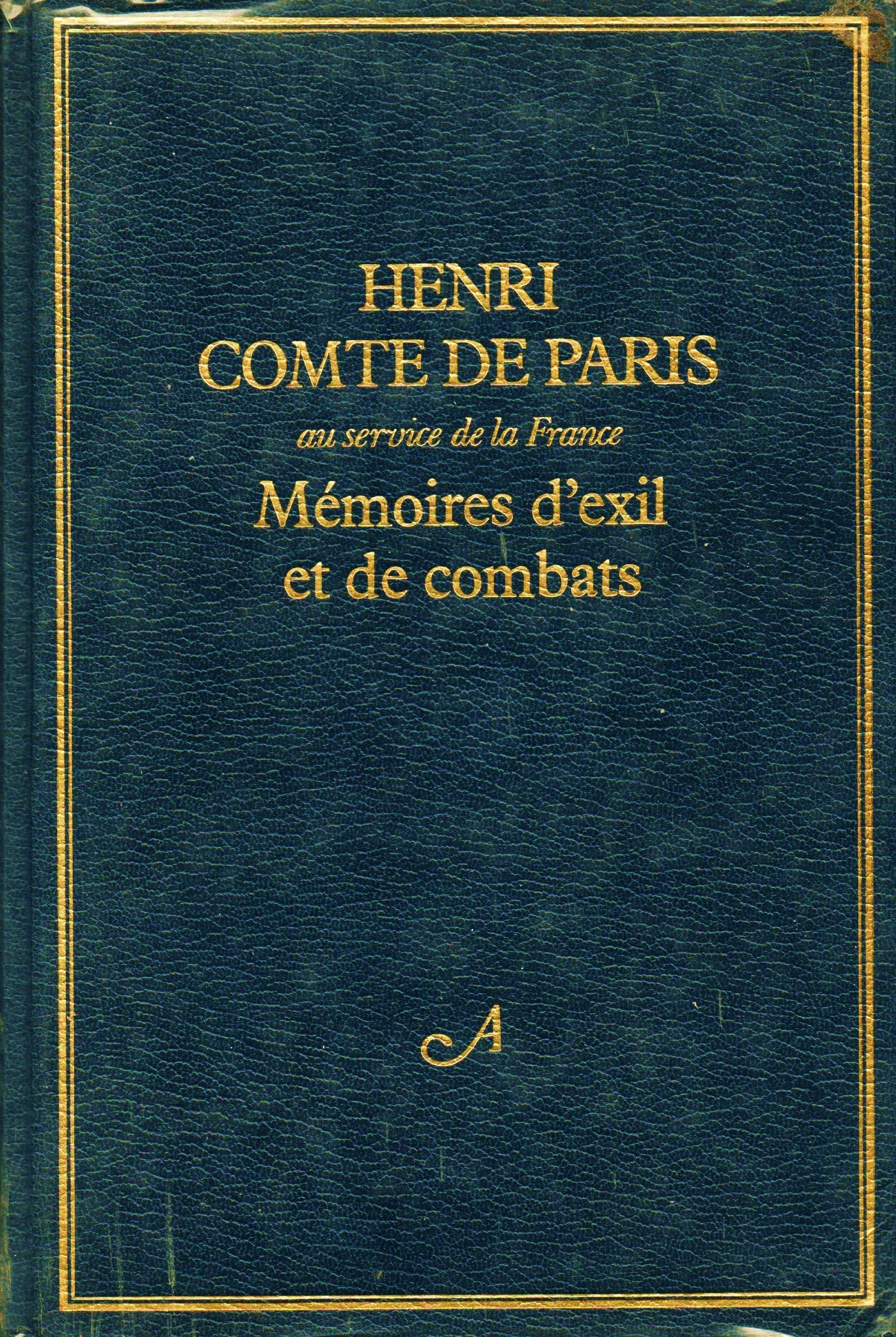 Mémoires d'exil et de combats 9782863100134