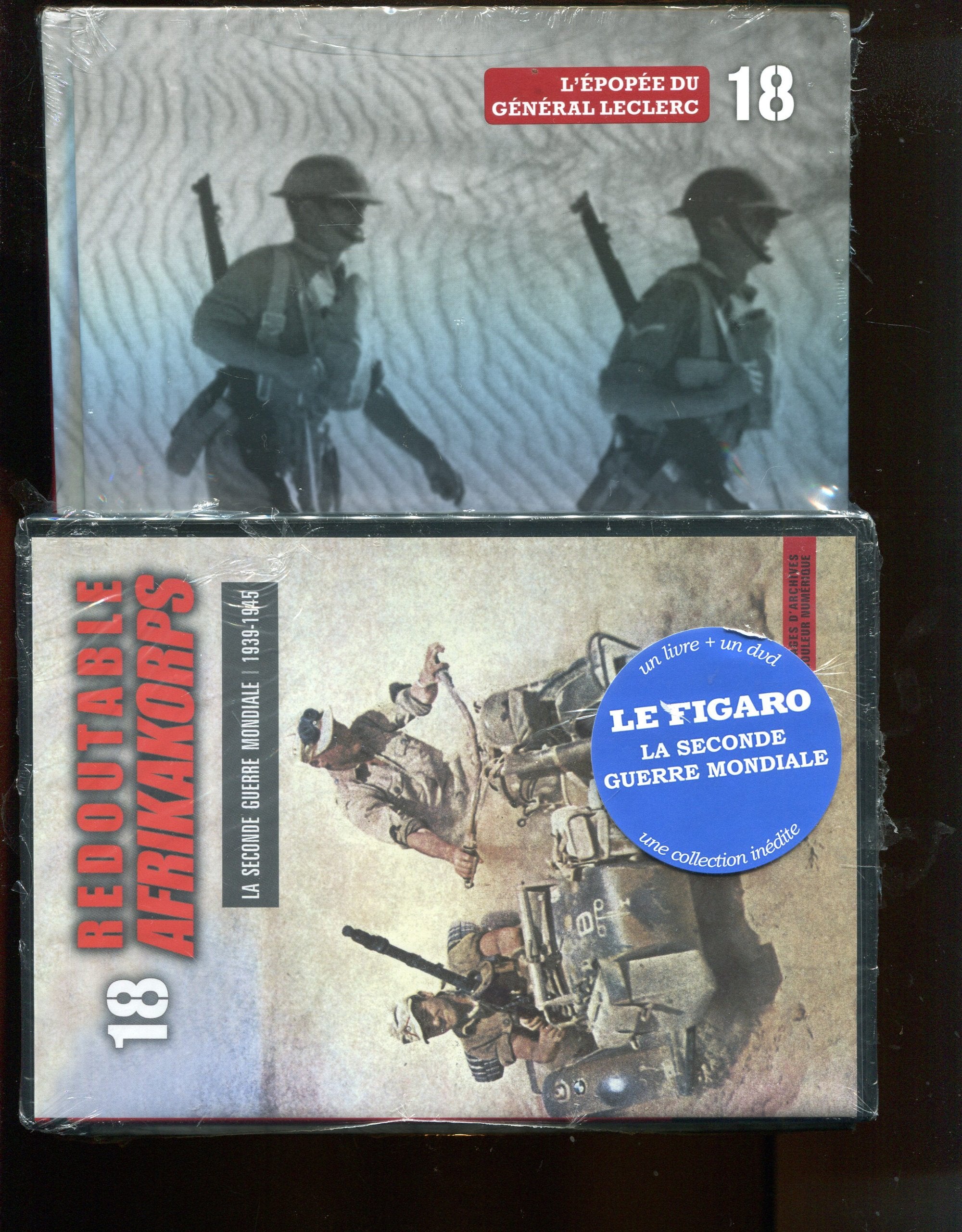 1941-1943 La guerre du désert - Tome 18: L'épopée du Général Leclerc. Avec dvd-vidéo Redoutable Afrikakorps. 9788467485479