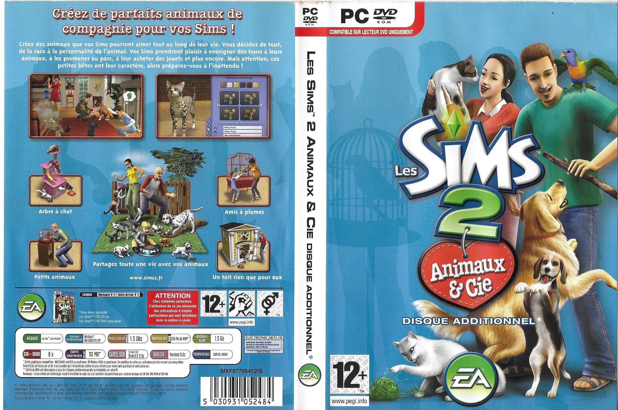 Les Sims 2 : Animaux & Cie 5030931052484