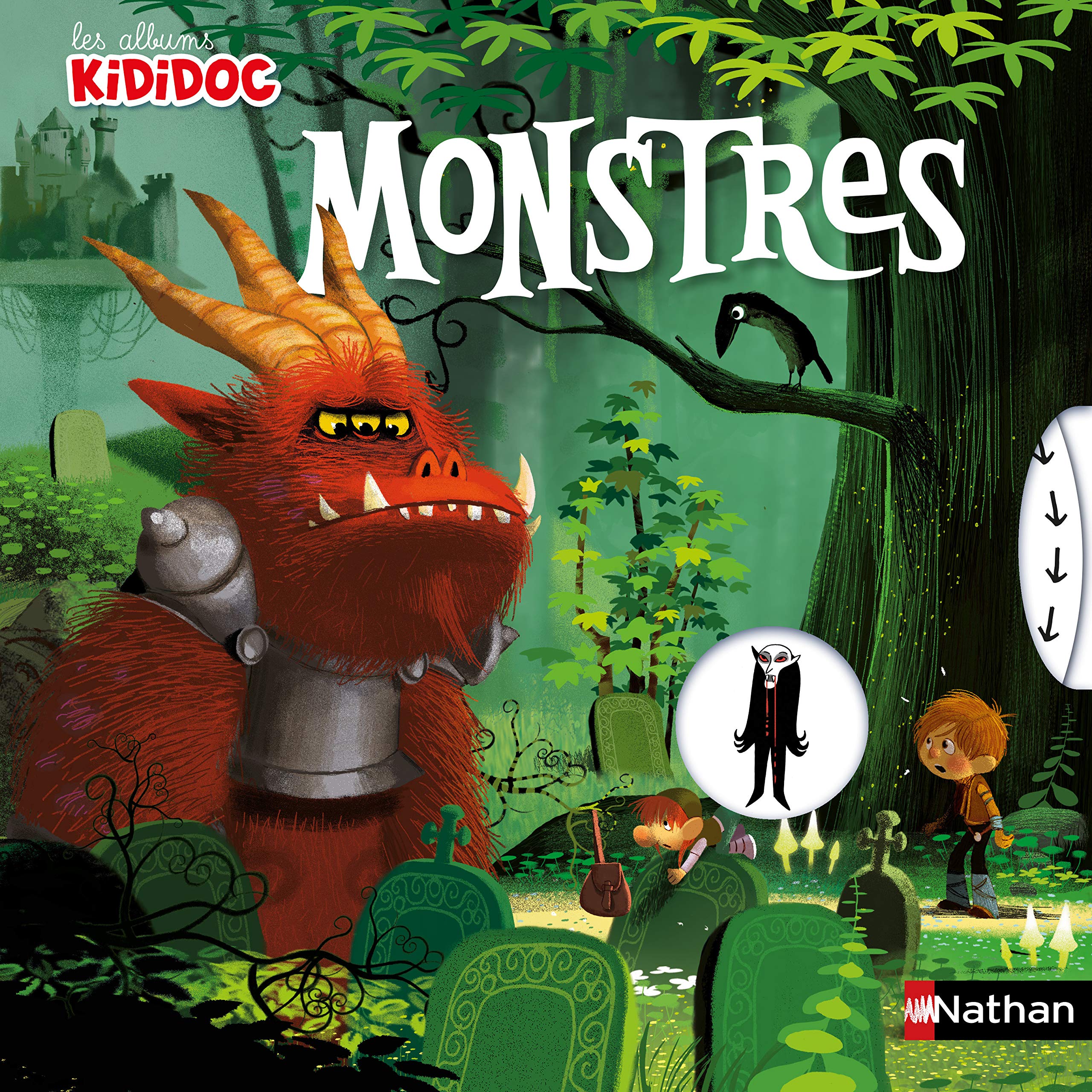 Le grand livre Pop-up des Monstres - livre animé kididoc - dès 4 ans 9782092591055