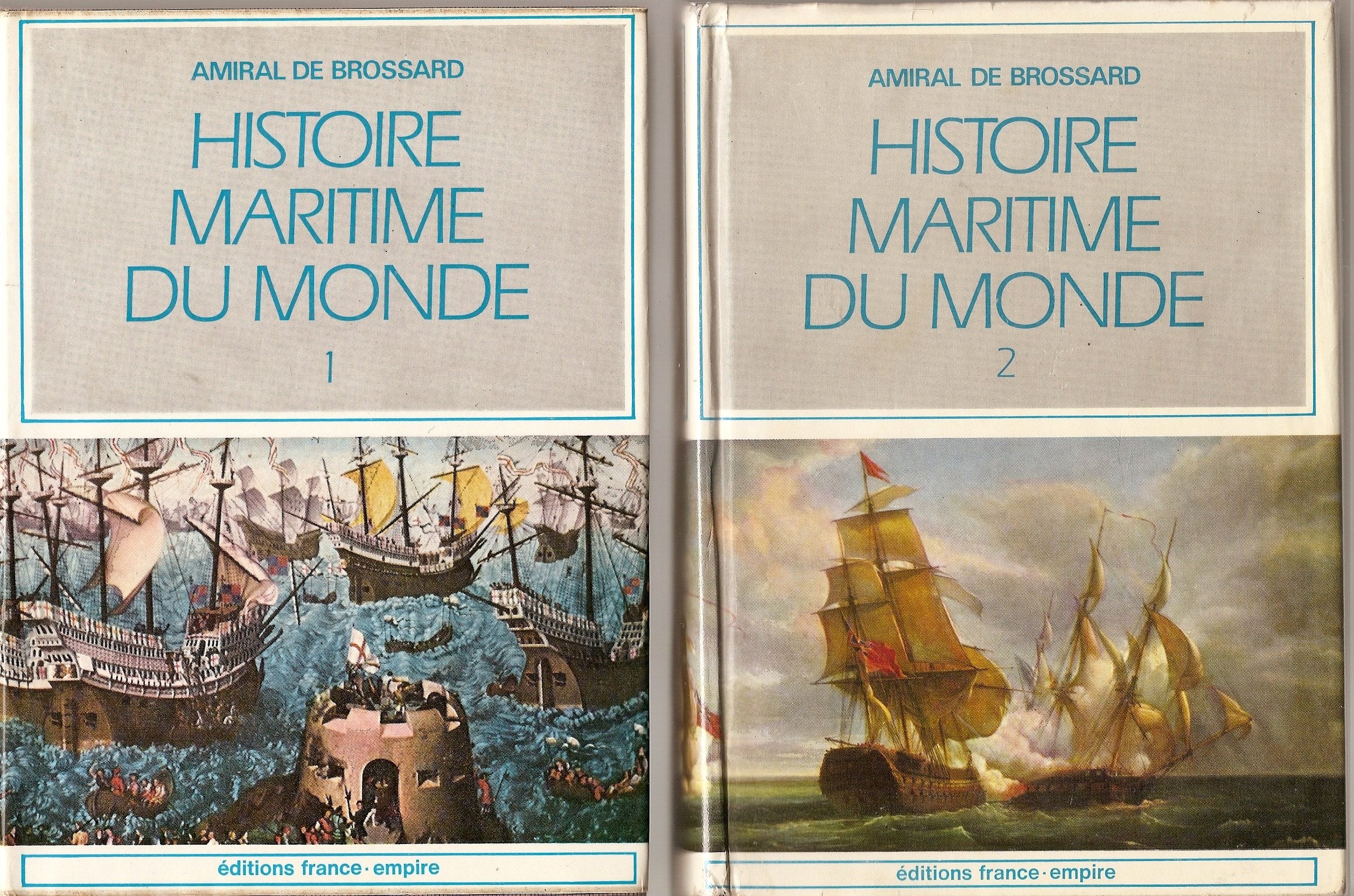 Histoire maritime du Monde (tomes 1 et 2) 