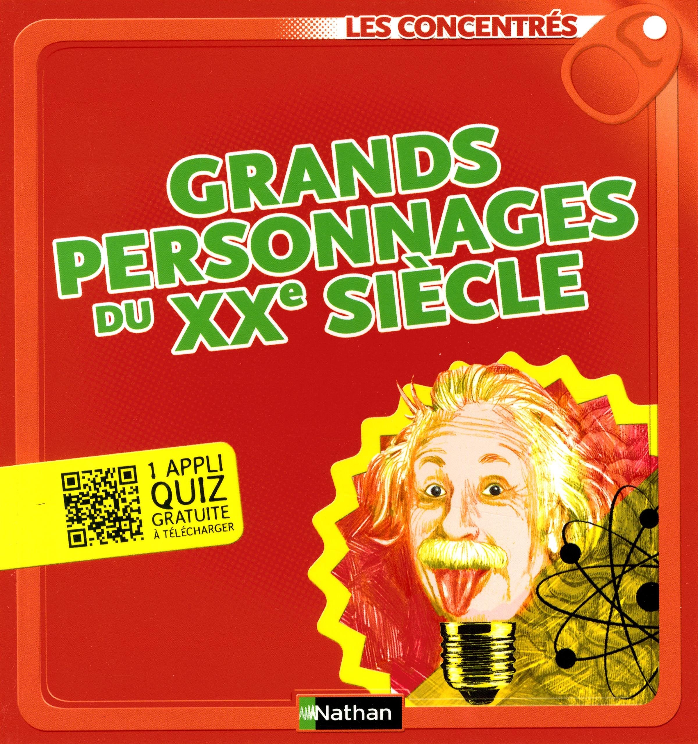 Grands personnages du XX siècle 9782092548585