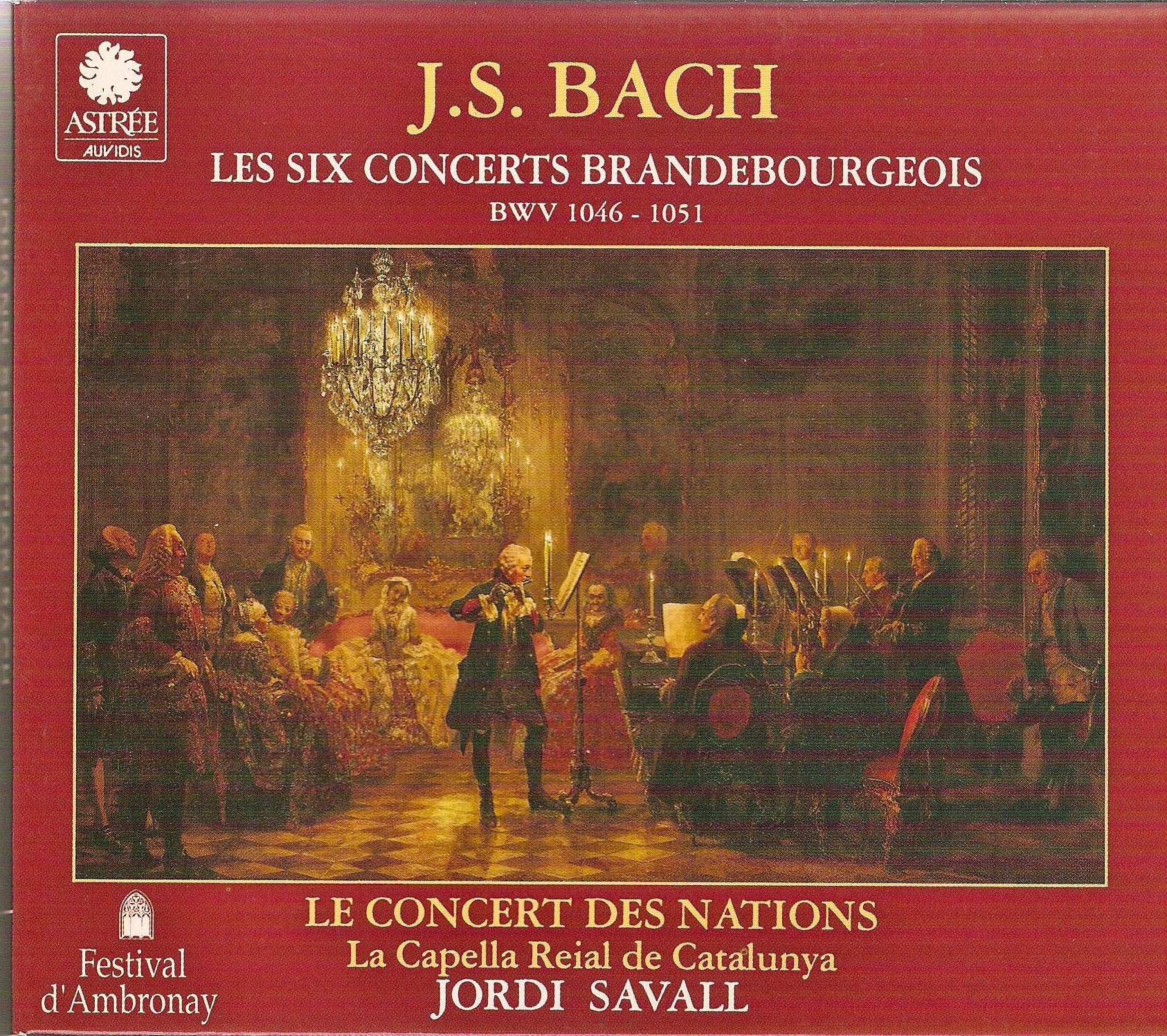 Jean-Sébastien Bach Les Six Concertos Brandebourgeois 3298490087374