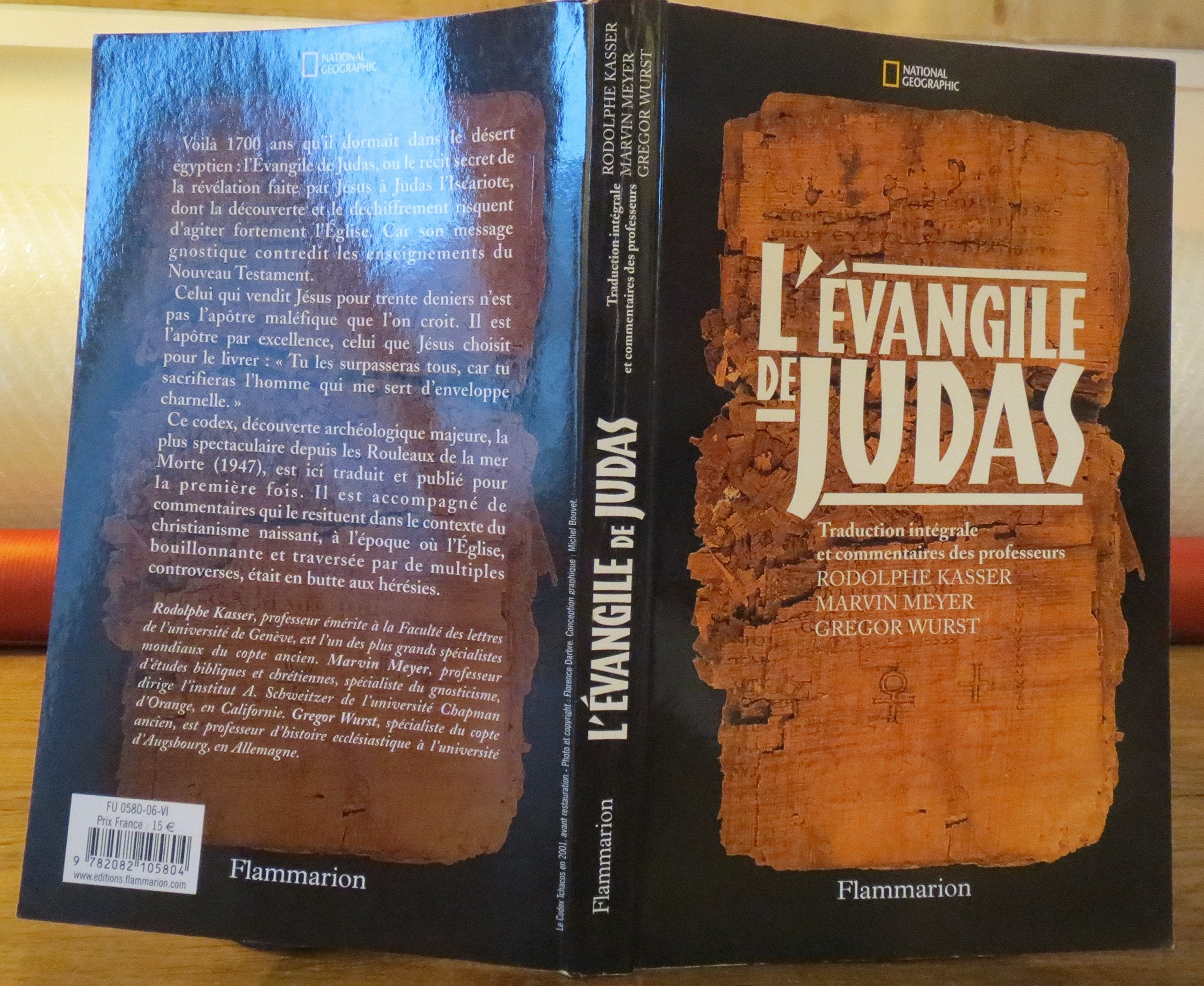 L'Evangile de Judas - Du codex tchacos 9782082105804