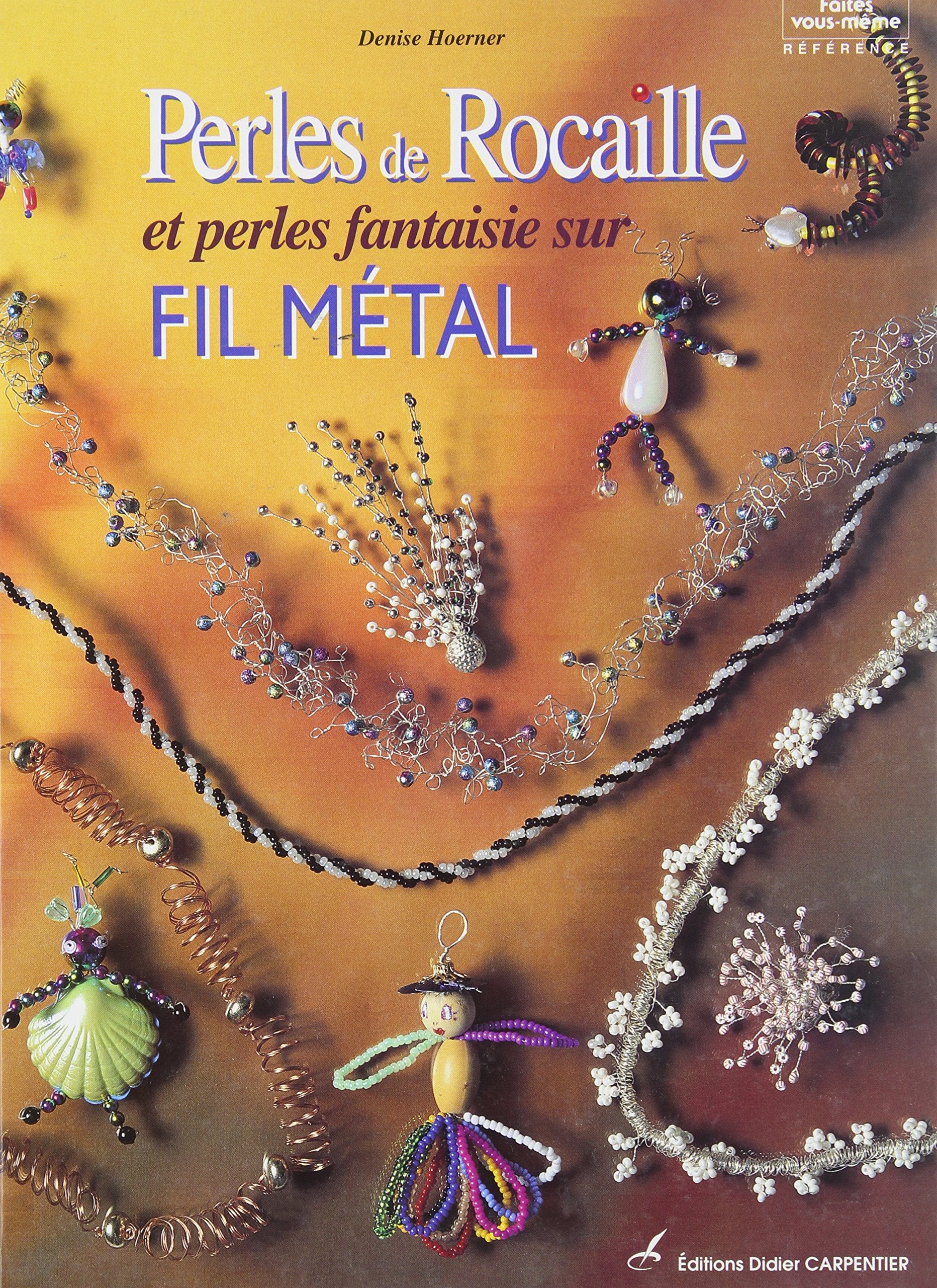 Perles de rocaille sur fil métal 9782841671335