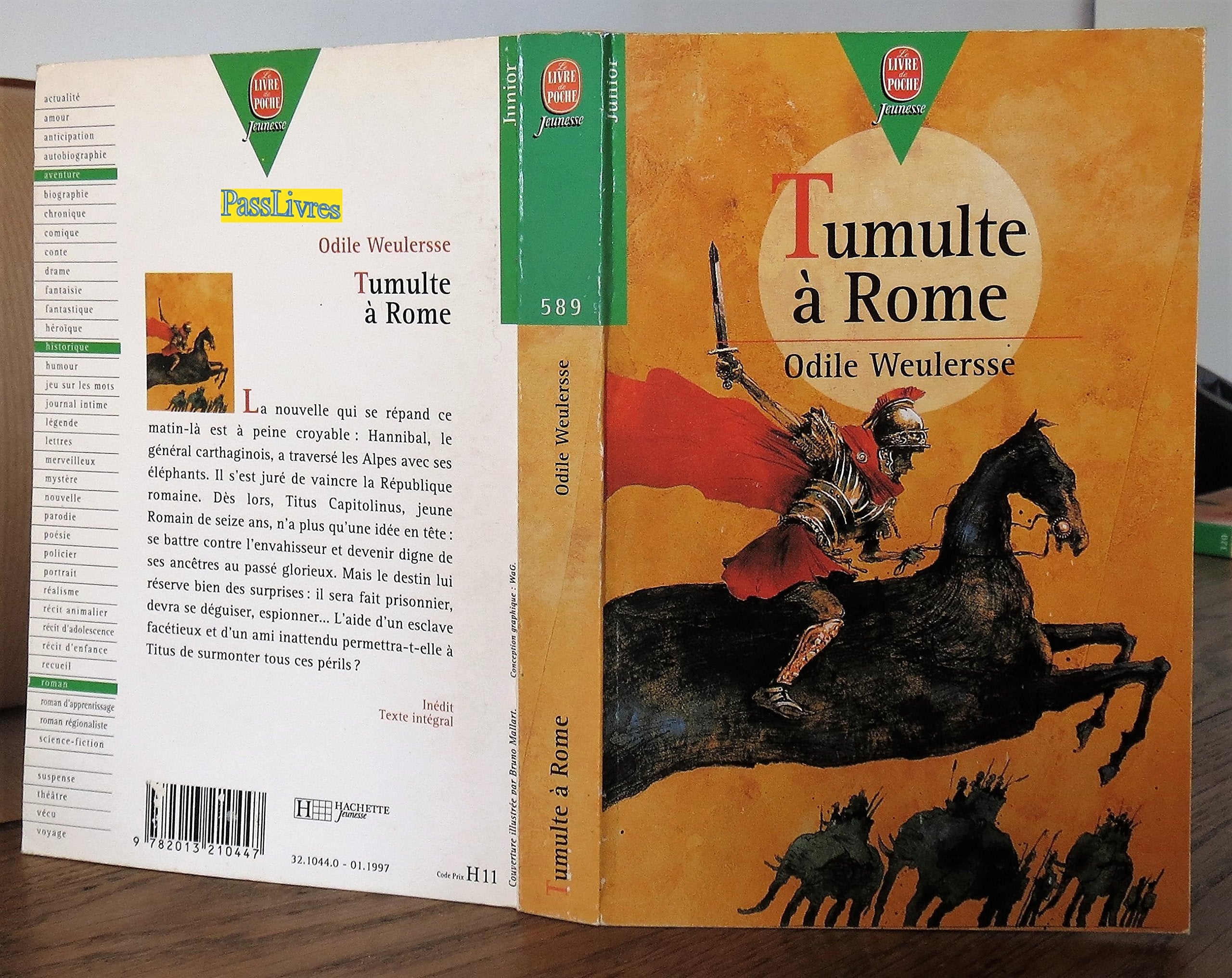 Tumulte à Rome 9782013210447