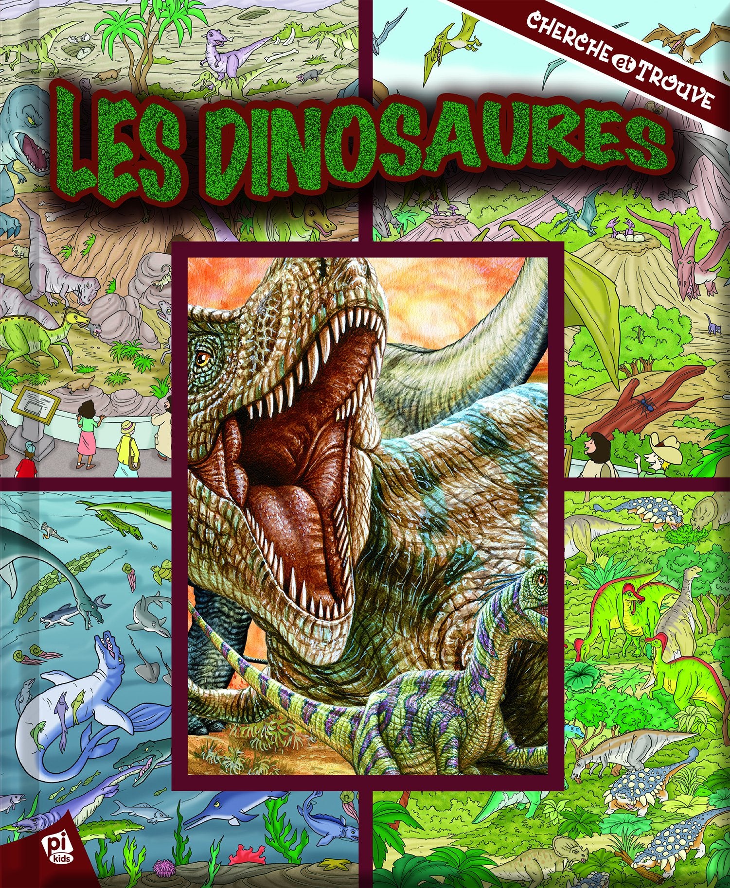 DINOSAURES - CHERCHE ET TROUVE 9781503711655