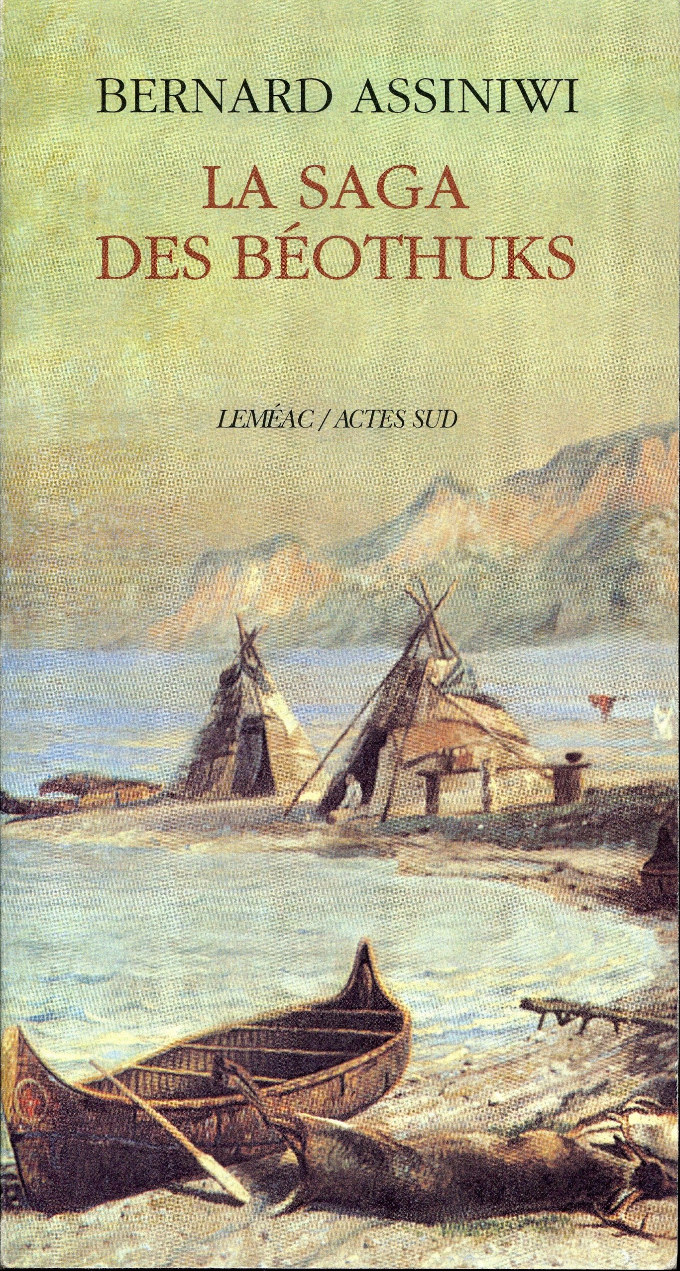 La saga des Béothuks 9782742710133