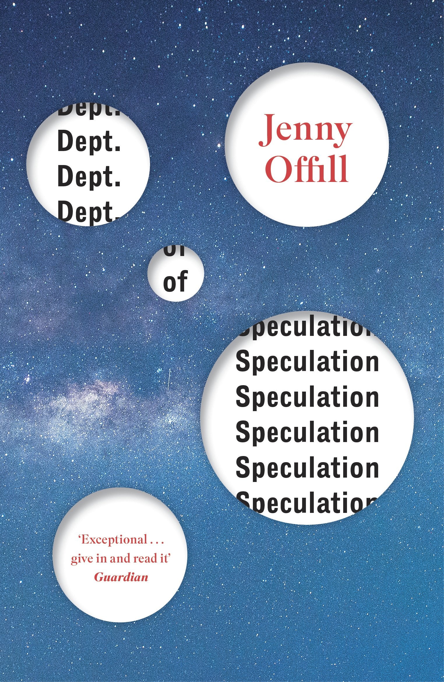 Dept. of Speculation 9781847088741