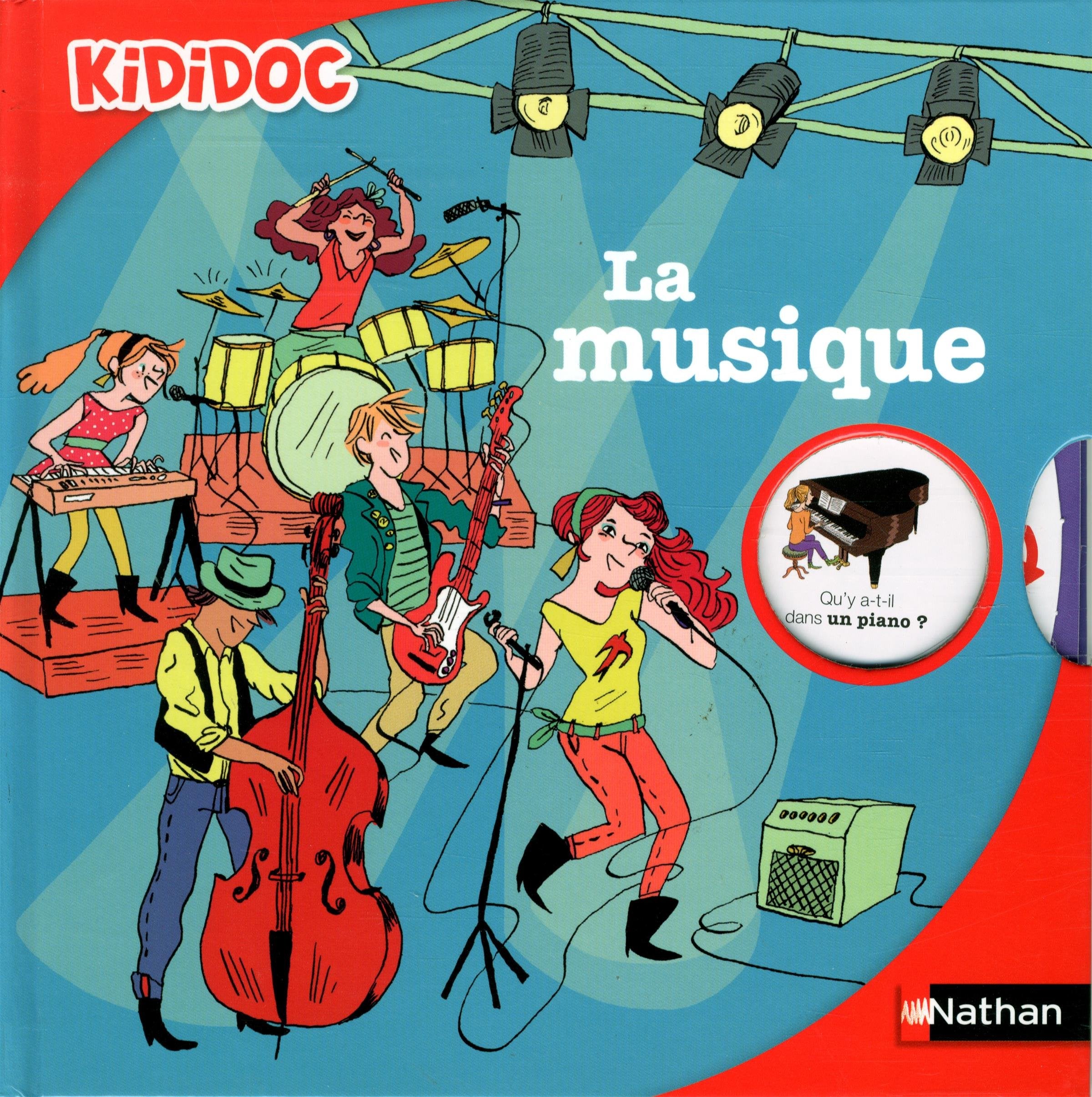 La musique - Livre animé Kididoc - Dès 6 ans 9782092553879