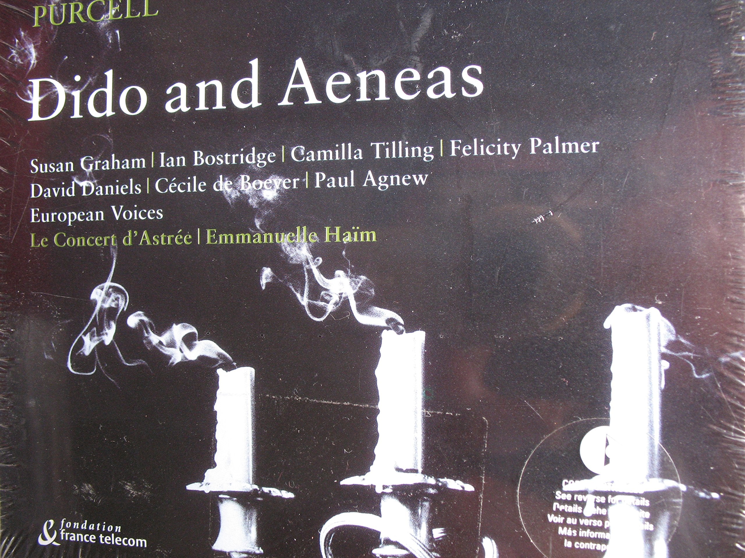 Purcell : Didon & Enée (Dido & Aeneas) - Copy control 0724354560422