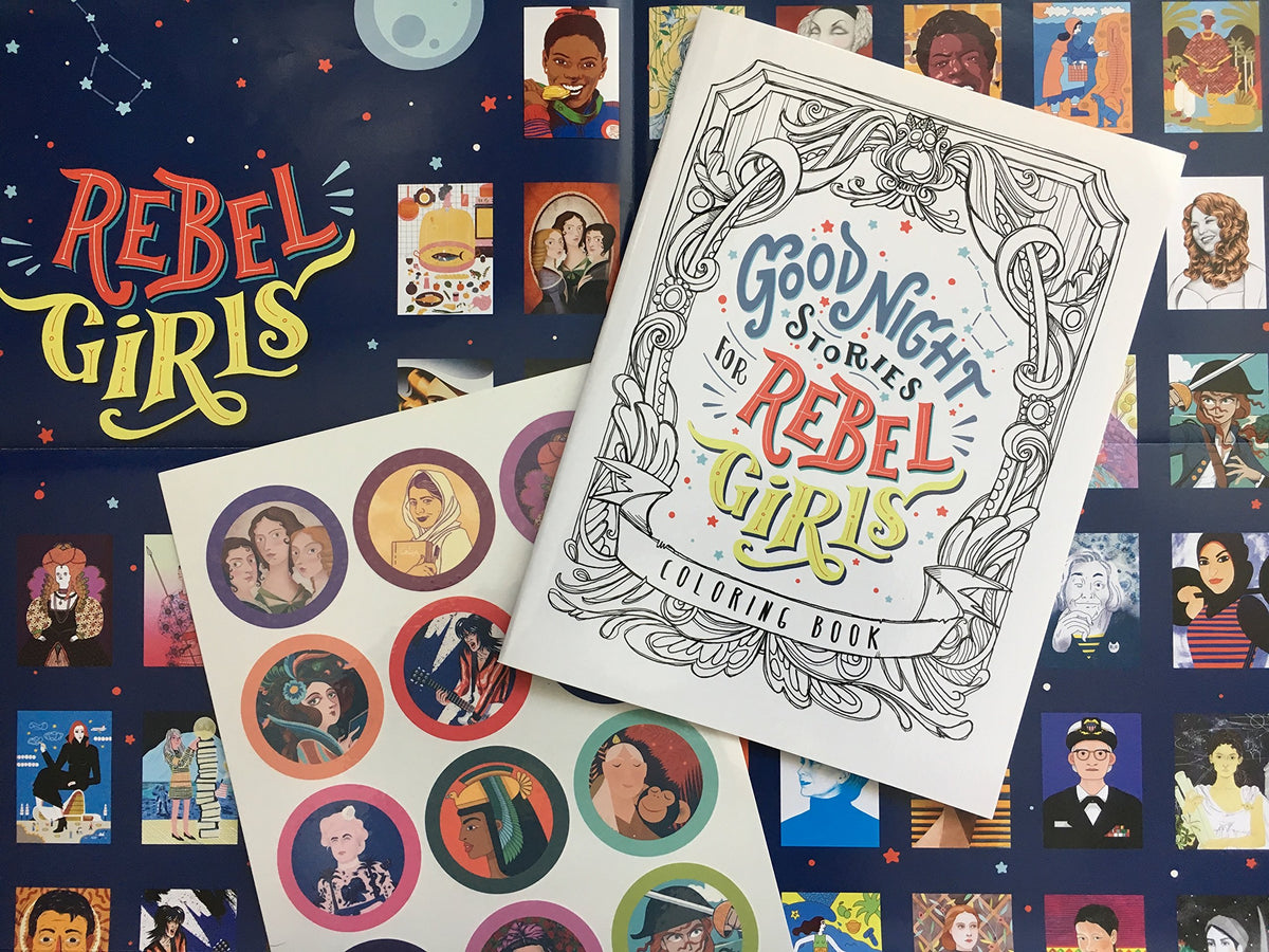 Rebel Girls Coloring Book Set 9780997895803