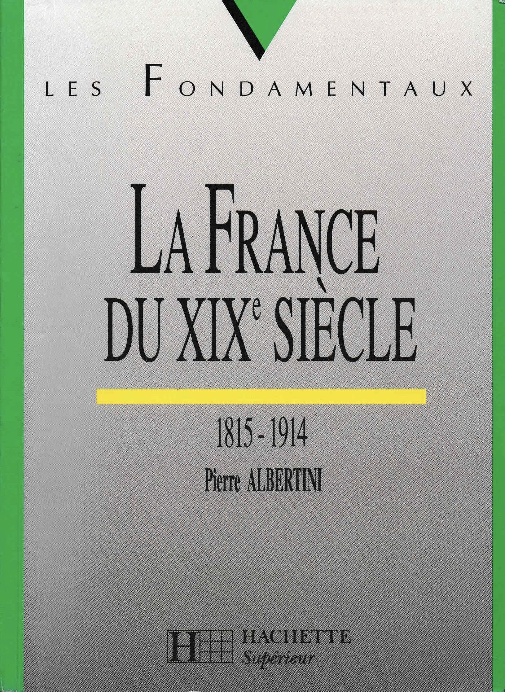La France du XIXe siècle 9782010211874