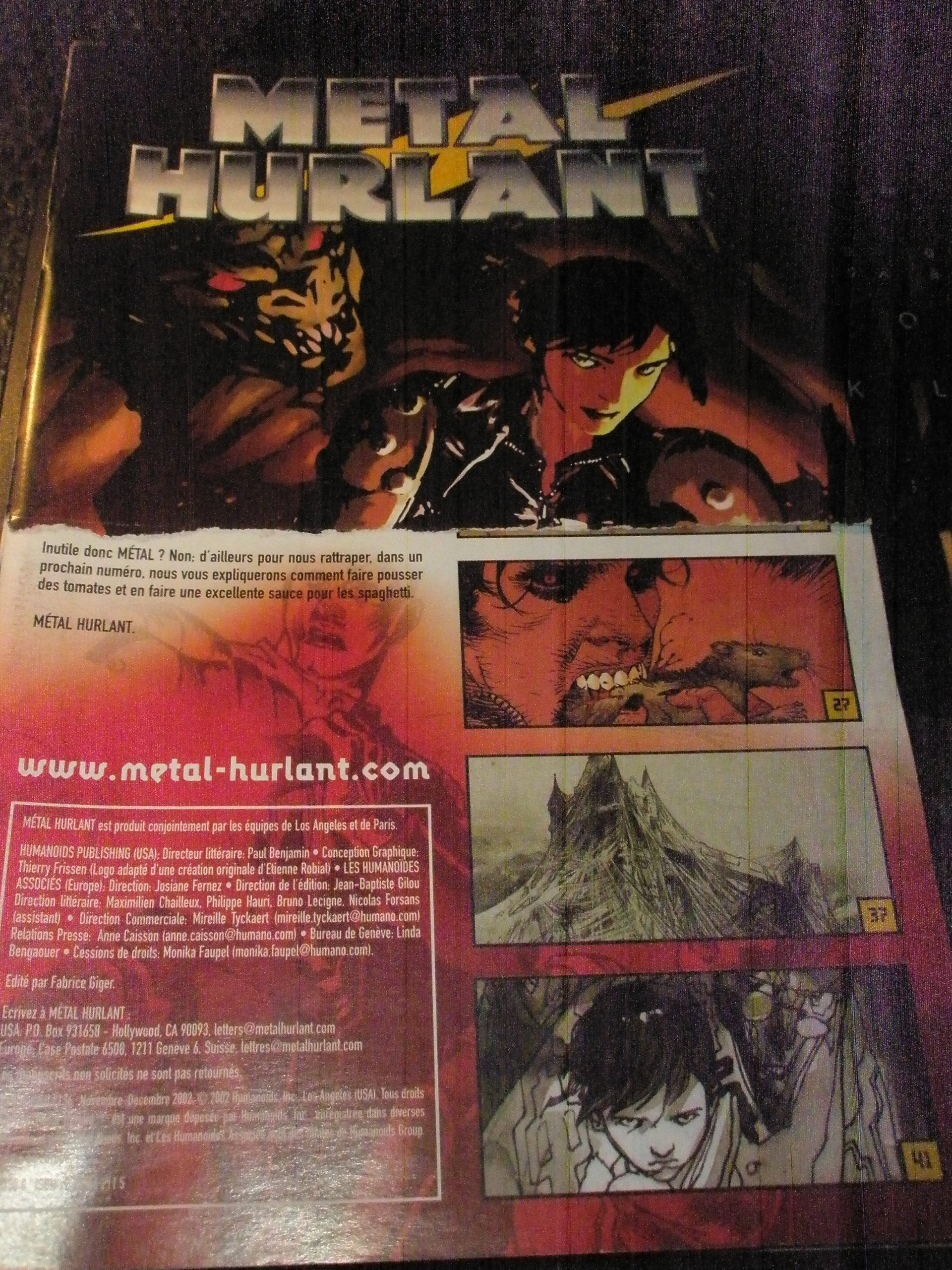 METAL HURLANT N136 9782731662115
