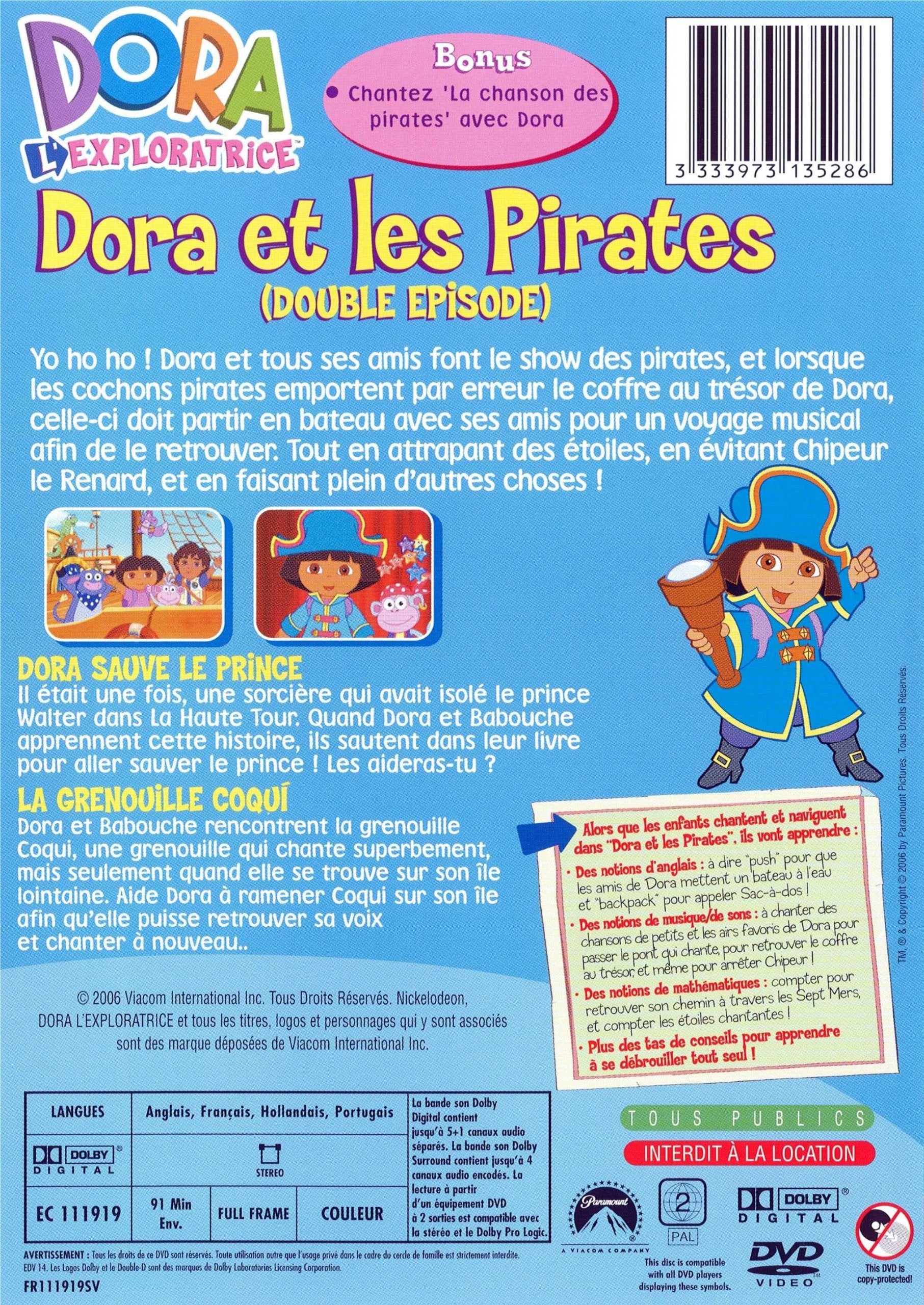 l'exploratrice-Vol. 7 : Dora et Les Pirates 3384442243667