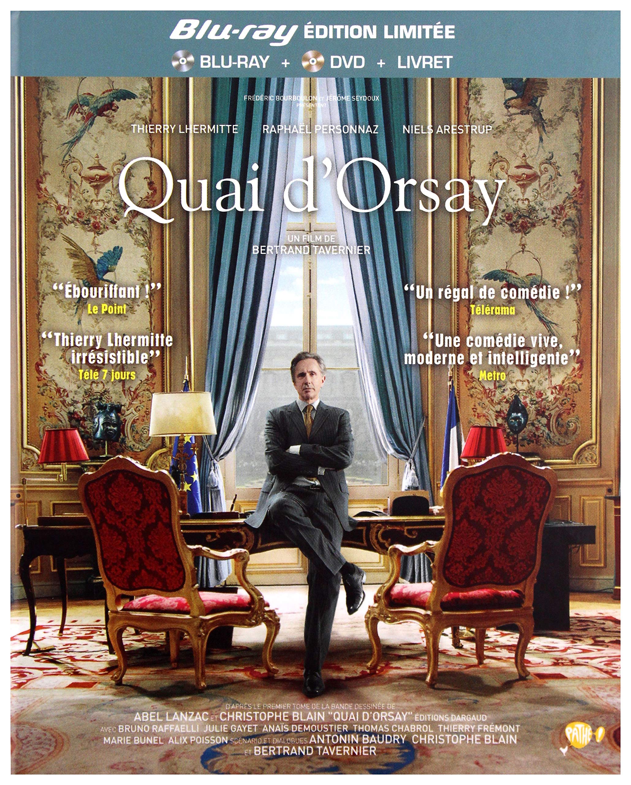 Quai D'Orsay [Blu-Ray + DVD-Édition limitée Digibook] 3388330045883