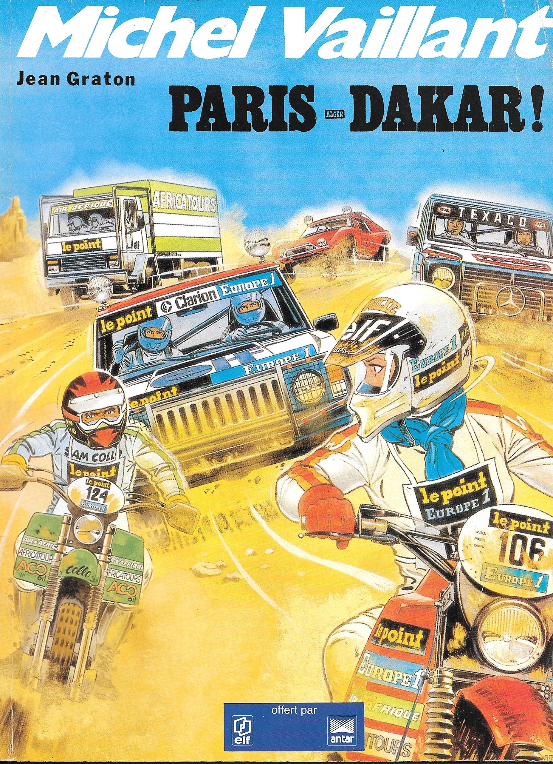 MICHEL VAILLANT. PARIS-ALGER-DAKAR. 3665375090390