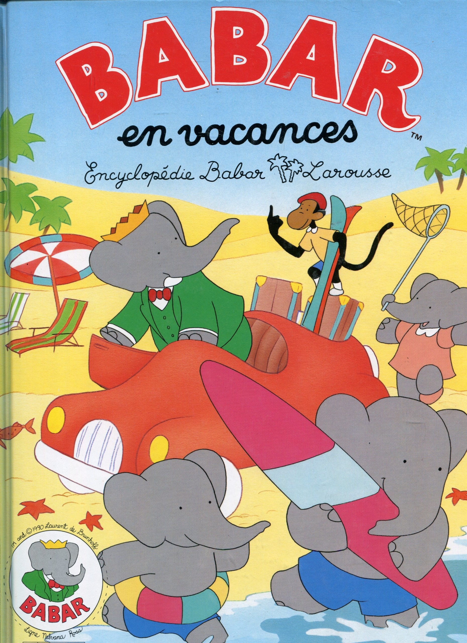 BABAR EN VACANCES 9782036015050