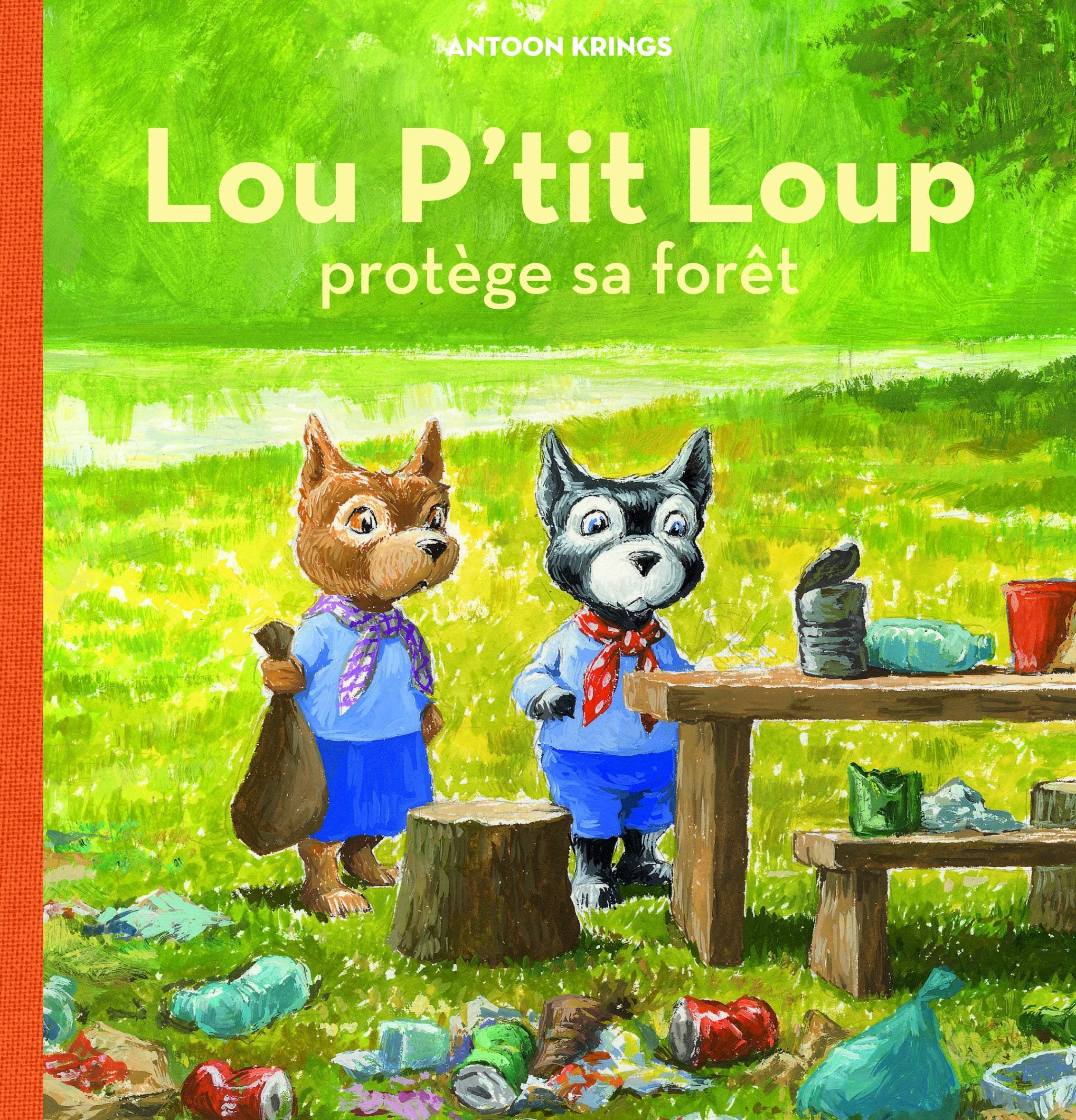 LOU P'TIT LOUP PROTEGE SA FORET 9782070589753