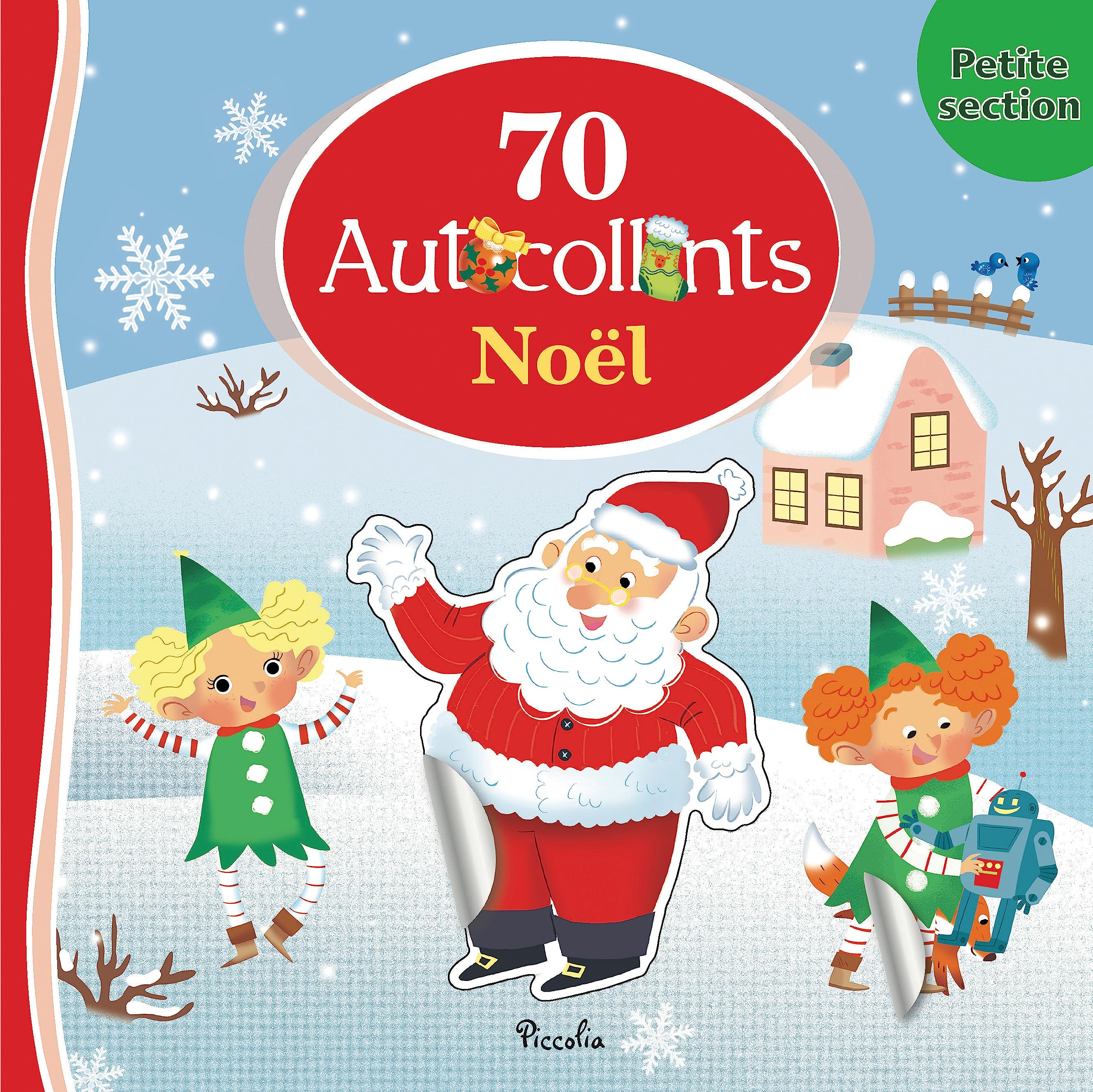 Noël 70 autocollants 9782753074996