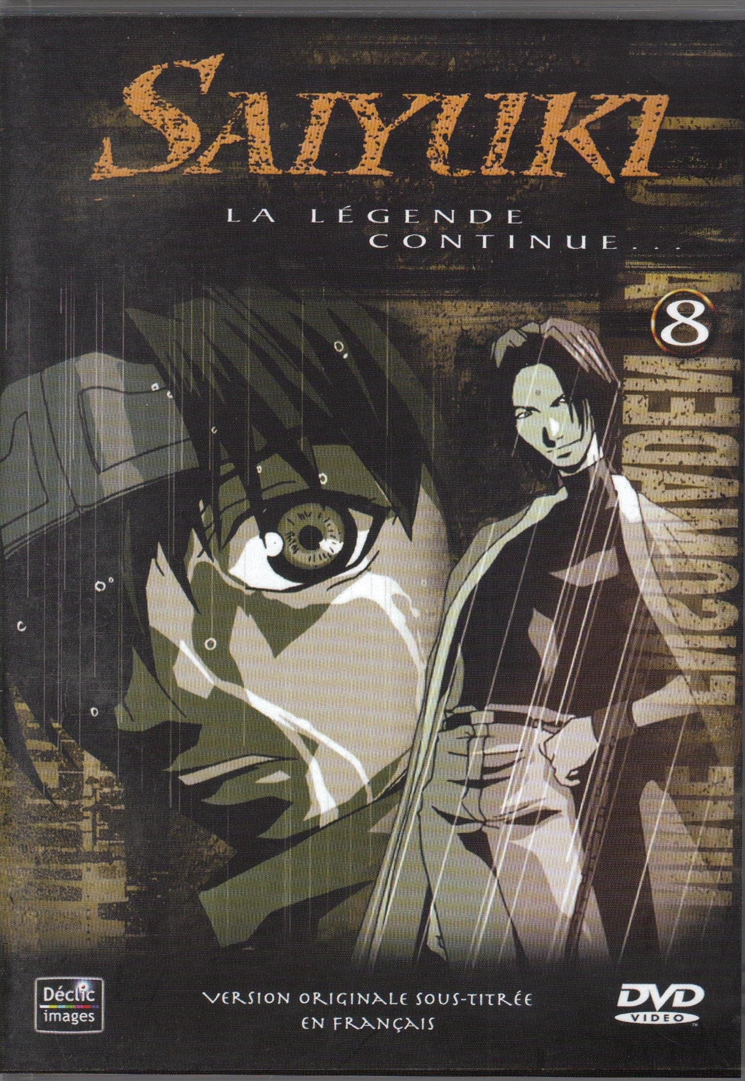 saiyuki la légende continue volume 8 épisodes 37 à 41 3700093970835