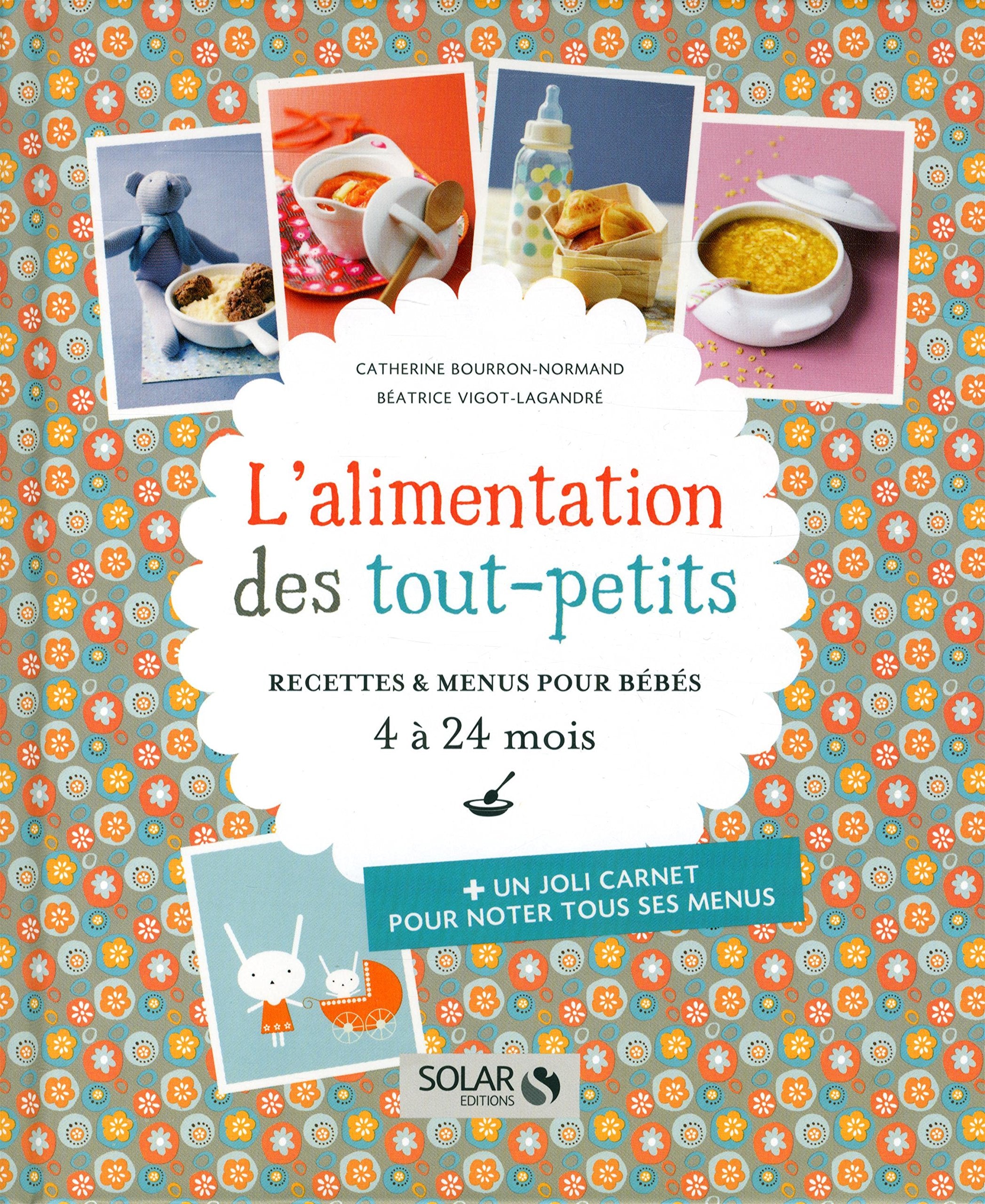 L'alimentation des tout-petits: Recettes et menus pour bébés de 4 à 24 mois 9782263067341