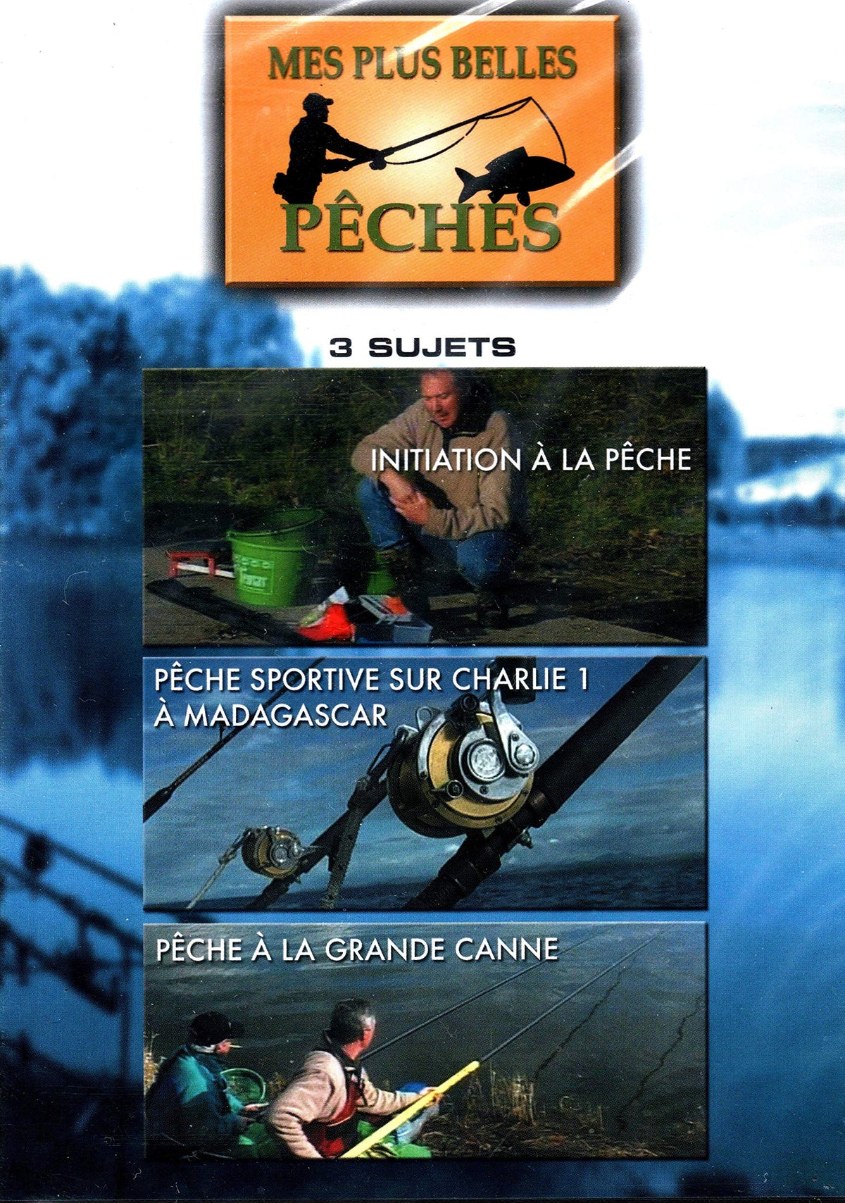 MES PLUS BELLES PÊCHES : Initiation/Madagascar/Grande canne - DVD NEUF 3760113361630