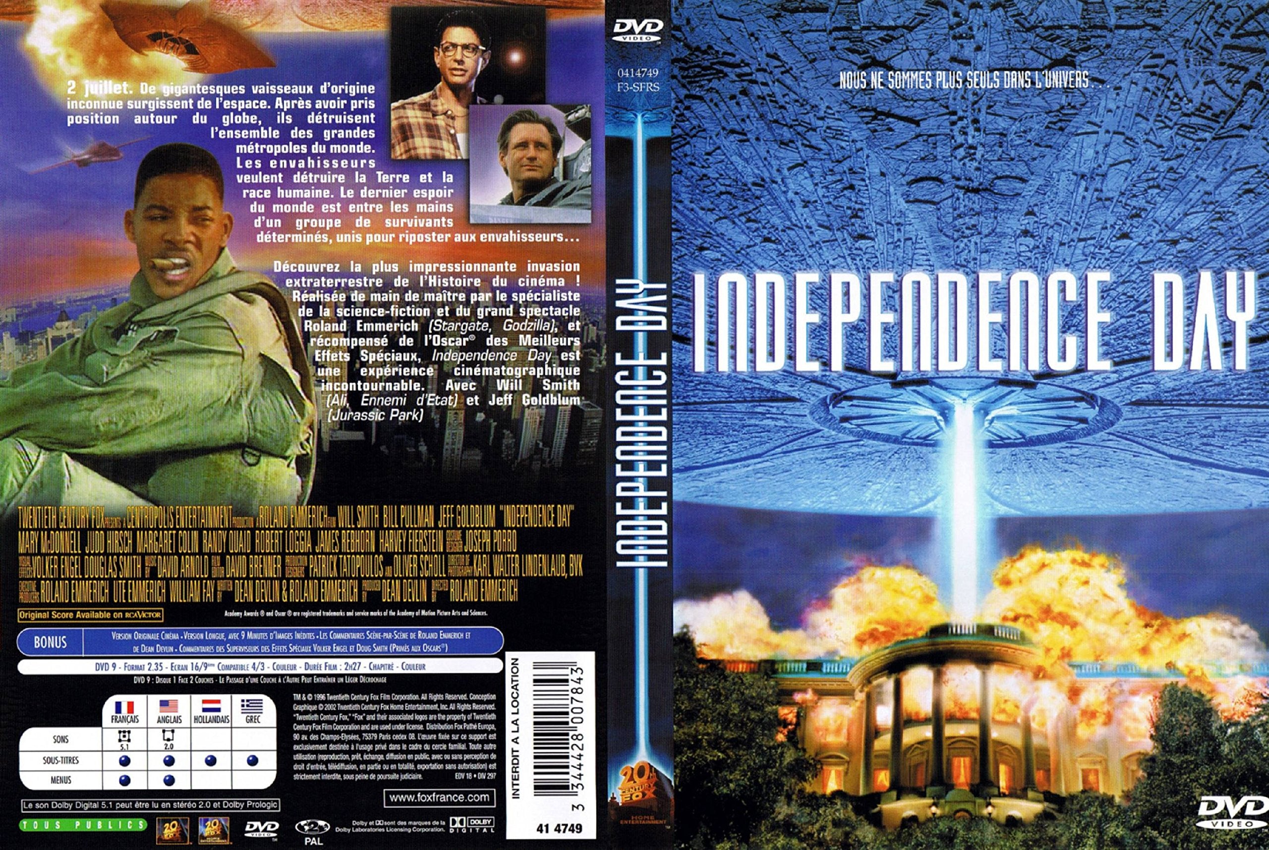Independence Day [Édition Spéciale] 3344428001186