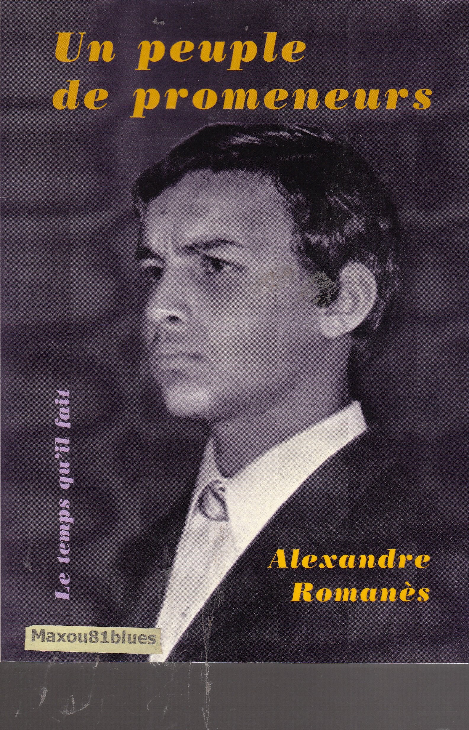 Un peuple de promeneurs 9782868533418